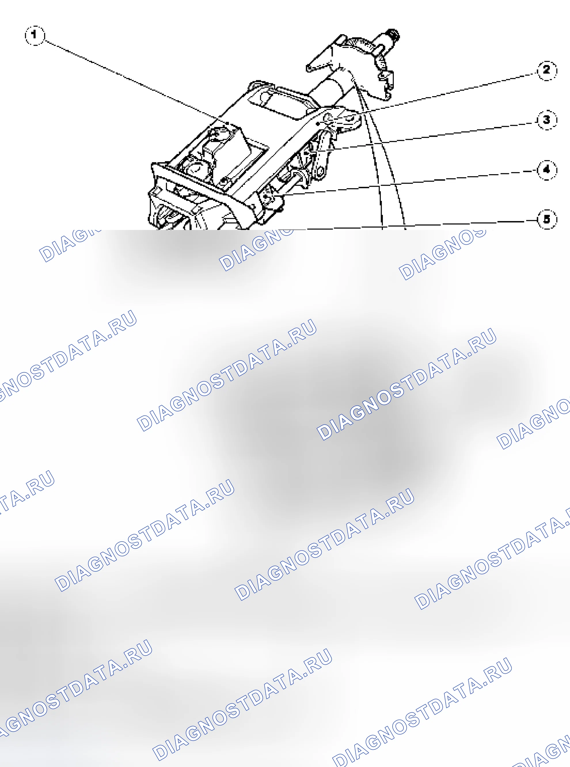 Рис. 1: Верхняя колонка. Jaguar XJR III