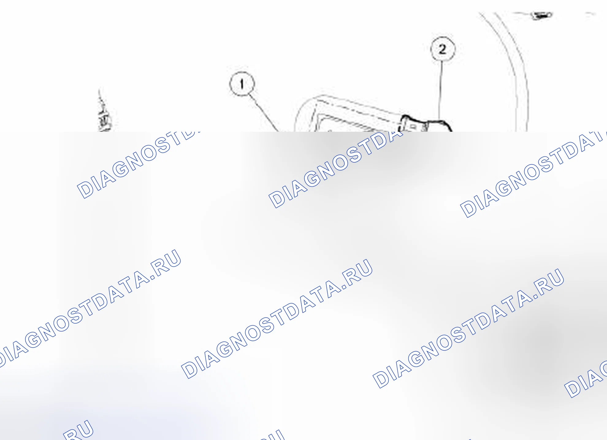 Рис. 13: Активный датчик помощи при парковке. Hyundai Kona I рестайлинг