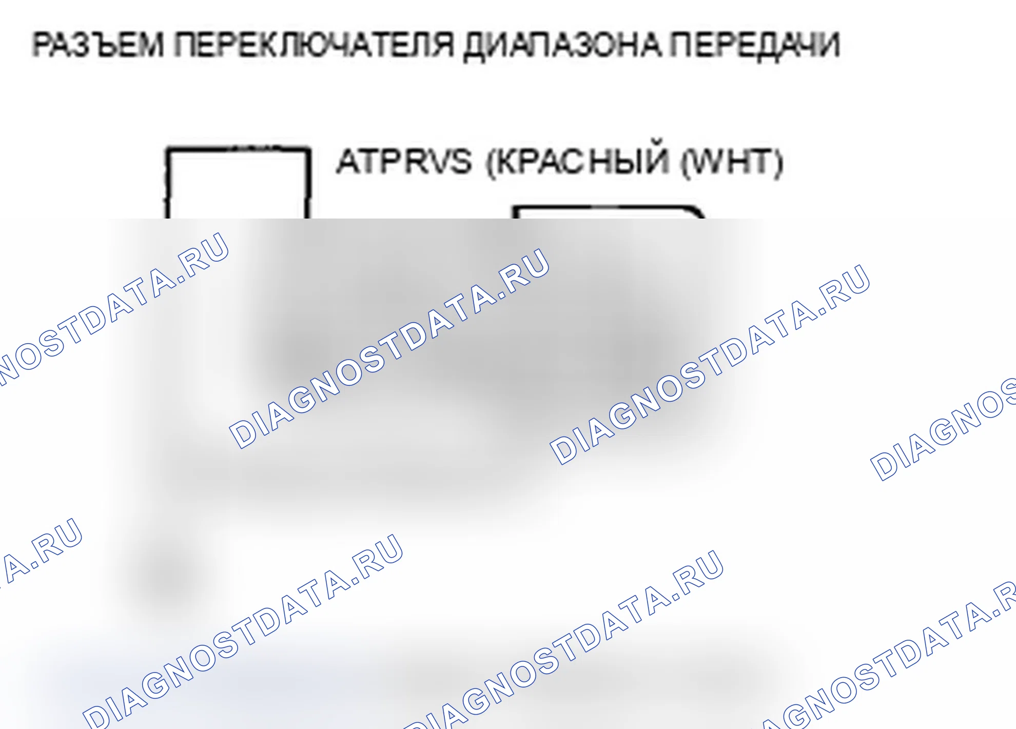 Рис. 130: P1717 расшифровка кода ошибки: размыкание в цепи переключателя диапазона передачи ATPRVS. Acura TL IV рестайлинг