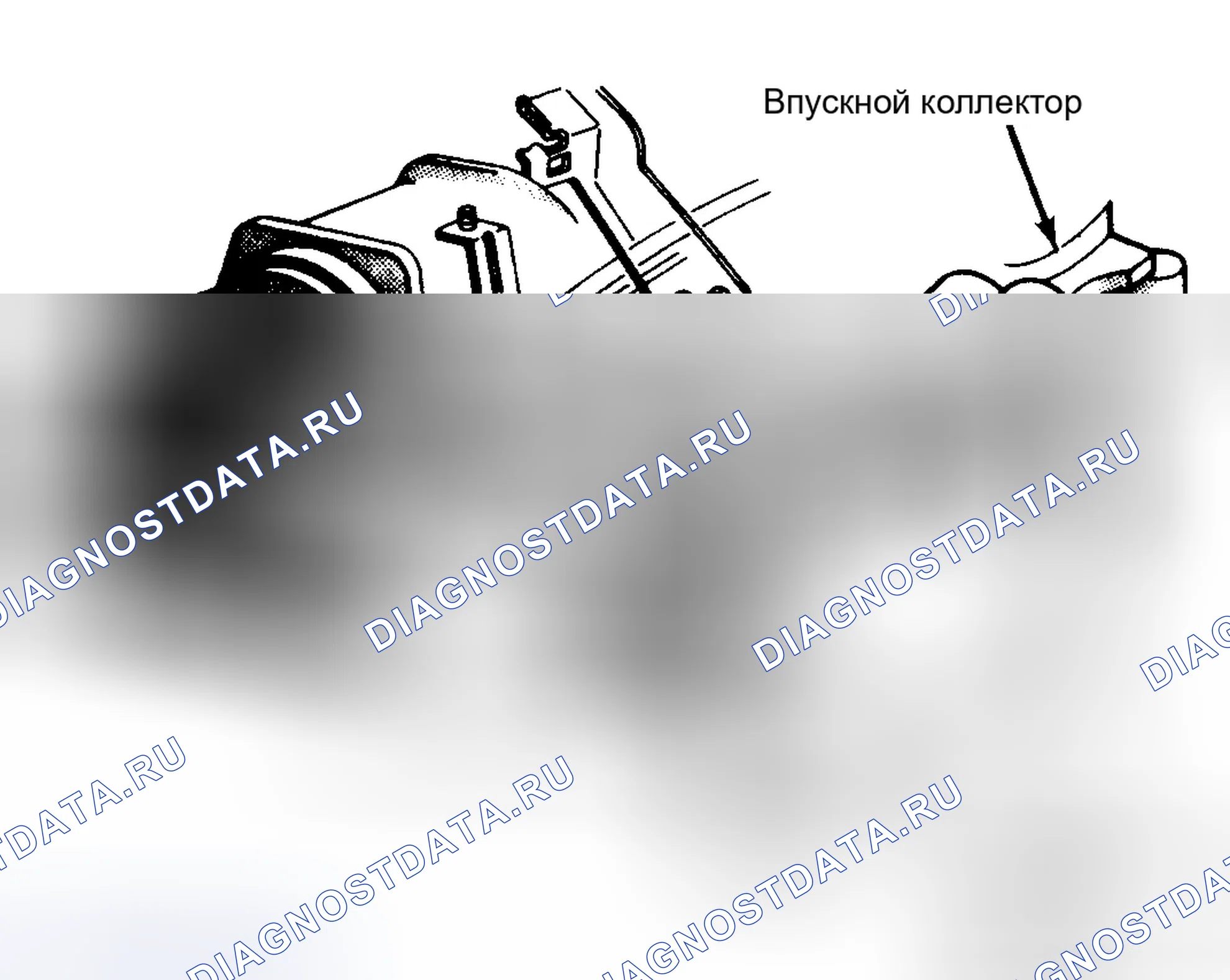 Рис. 1: Портированная вакуумная система управления рециркуляция отработавших газов (2.2L). Dodge Ram Van II