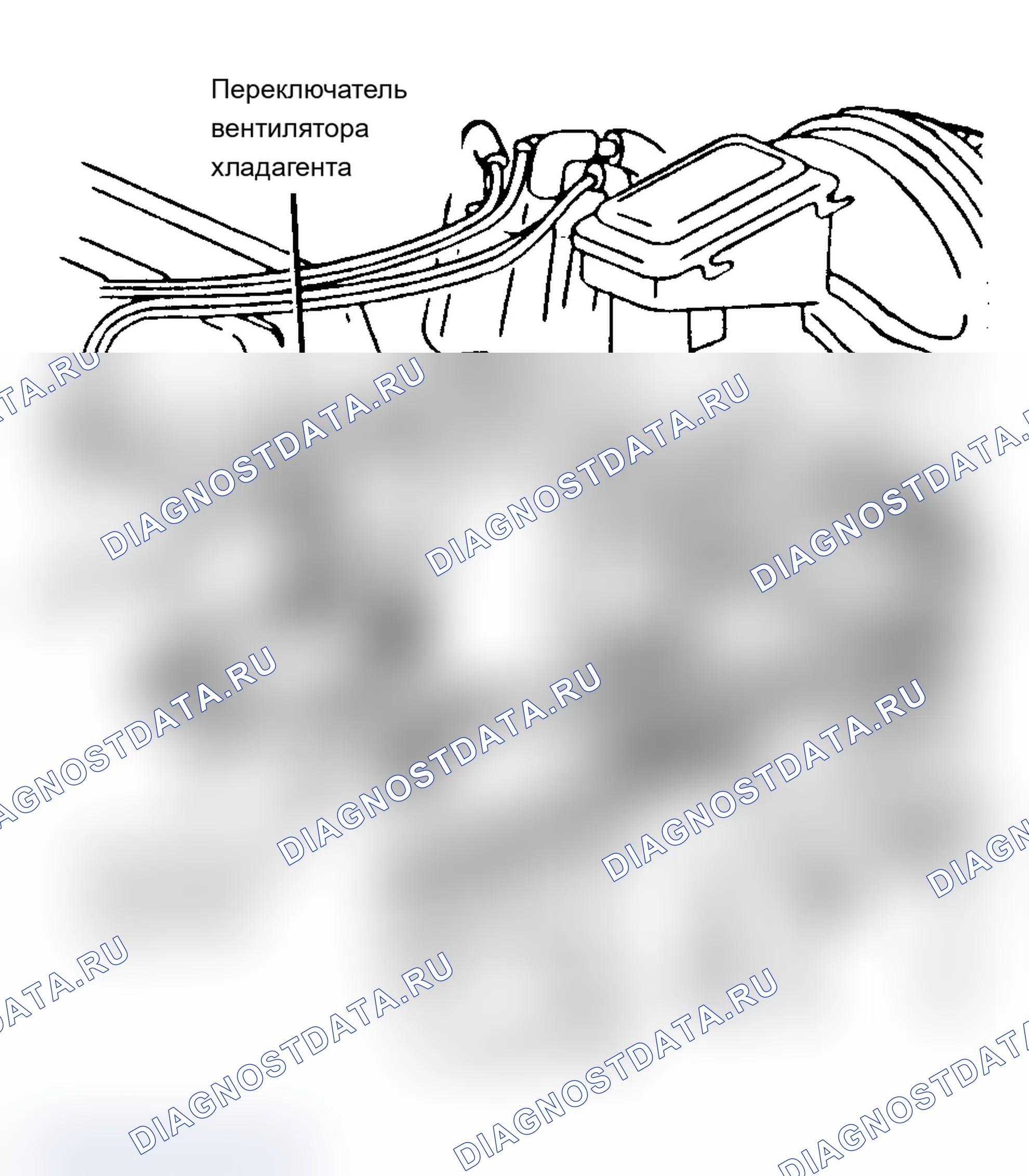 Рис. 13: Расположение компонентов (13 из 17). Chevrolet Cavalier I