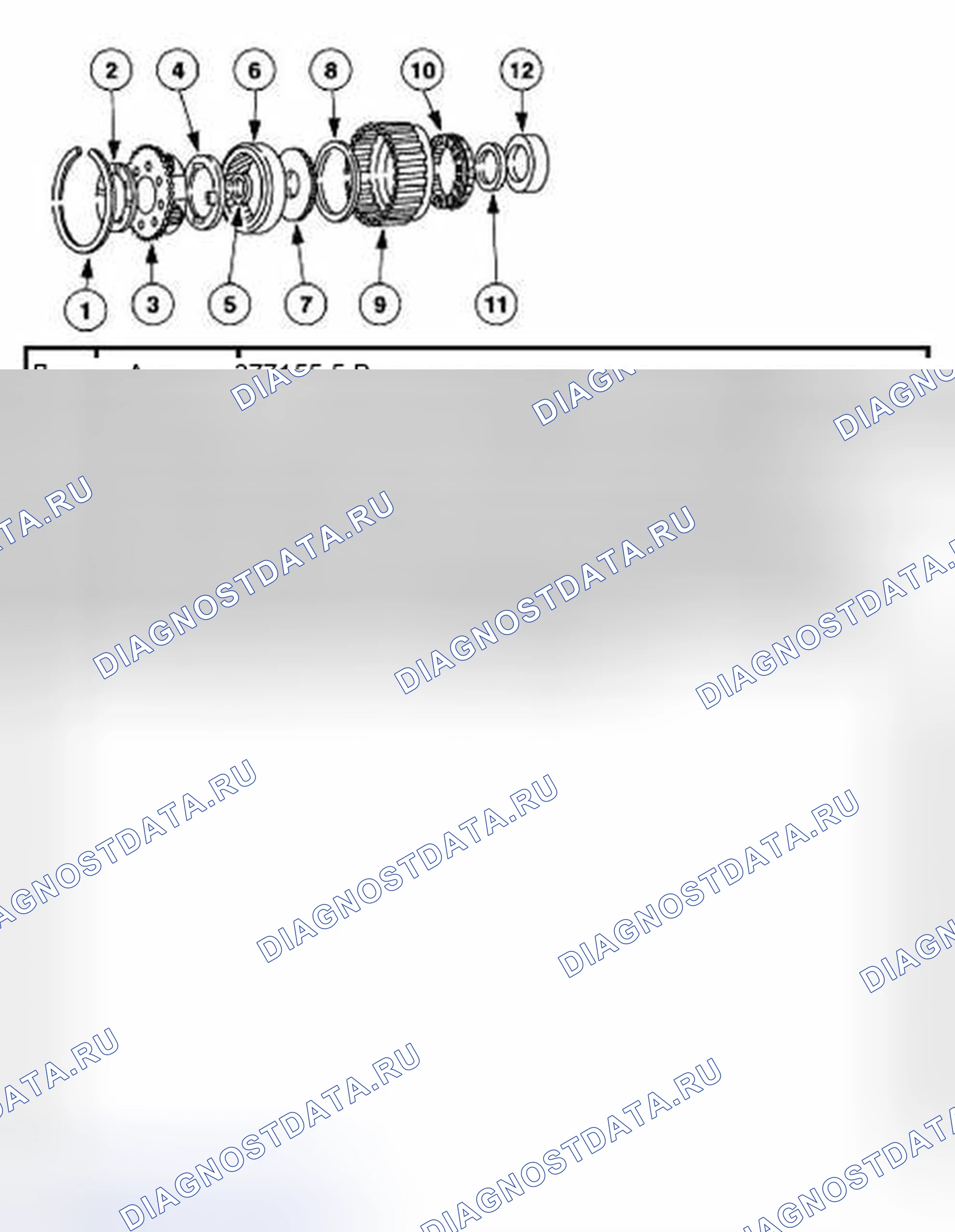 Рис. 384: Система низкого и обратного привода. Hyundai Lantra I