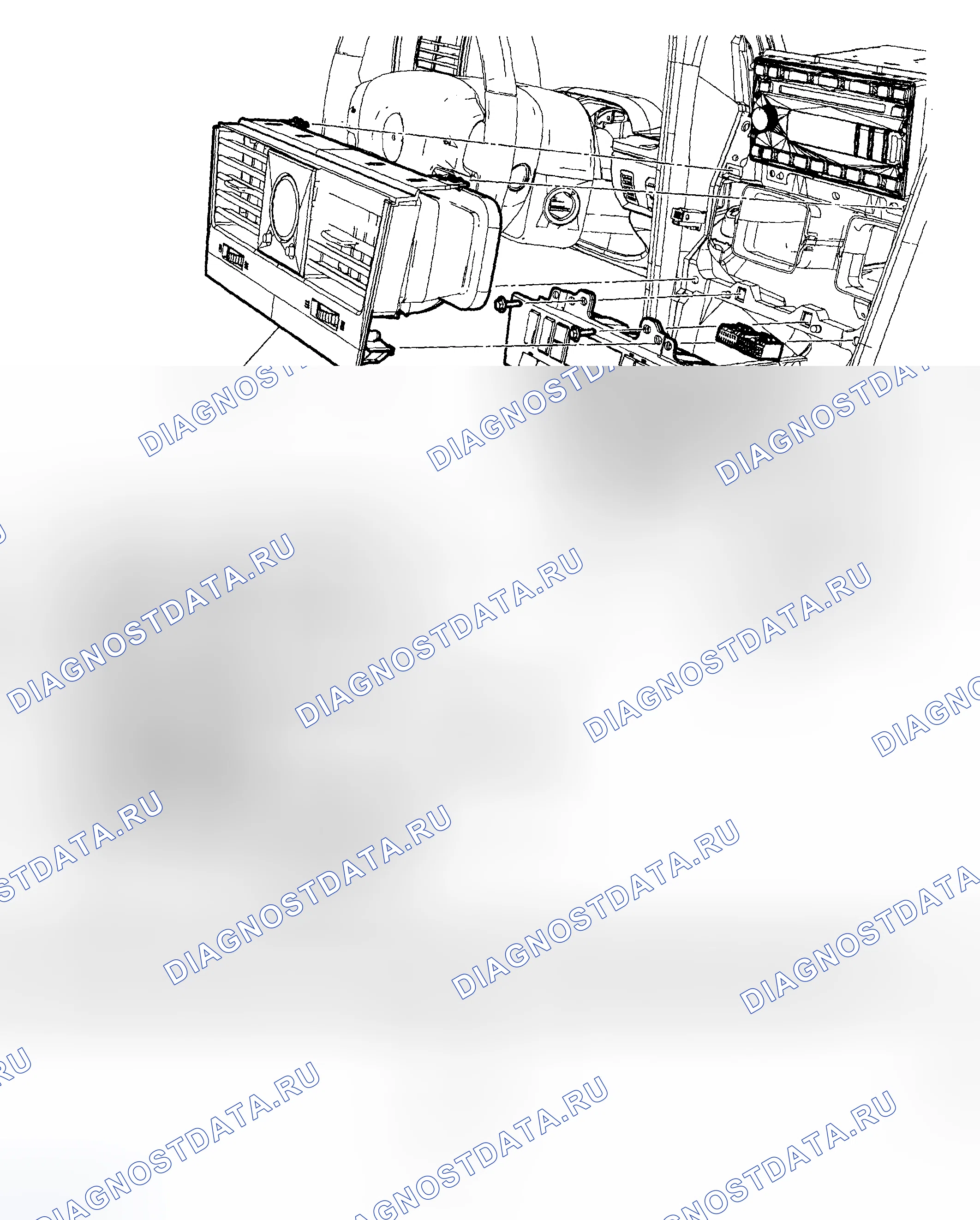 Рис. 288: Узел климат-контроля. Hyundai ix20 I рестайлинг