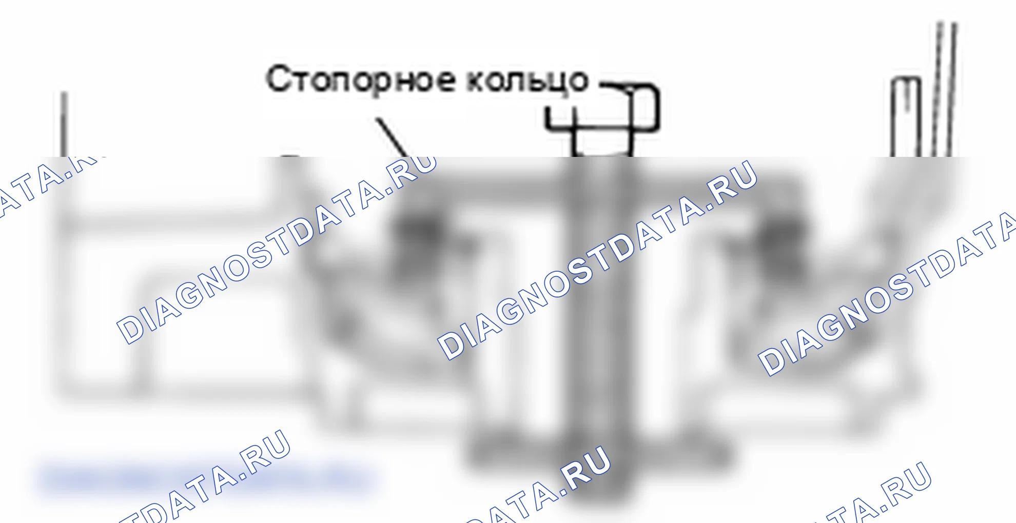 Разборка тормоза низкого и заднего хода. Hyundai H-1 A1