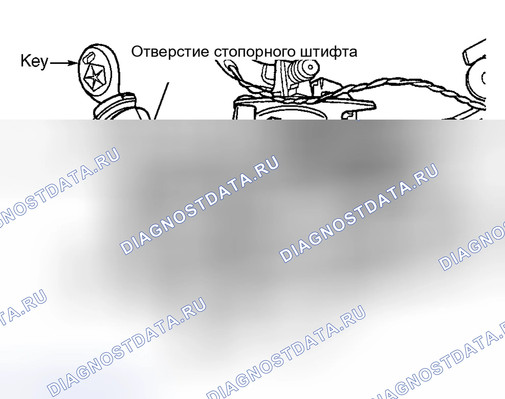 Рис. 3: Демонтаж и монтаж (Dakota, Durango, Ram Pickup и Ram Van / Wagon). Chrysler Grand Voyager III
