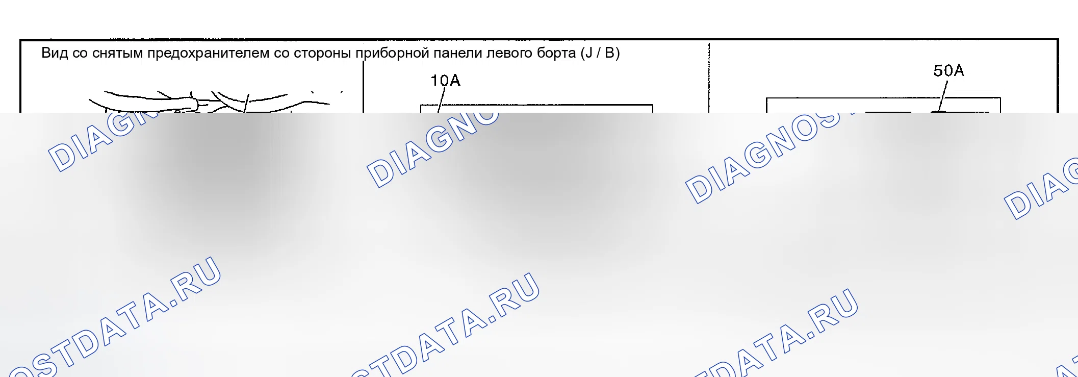 Рис. 160: Расположение компонентов и разъемов кабелей. Infiniti G35 III