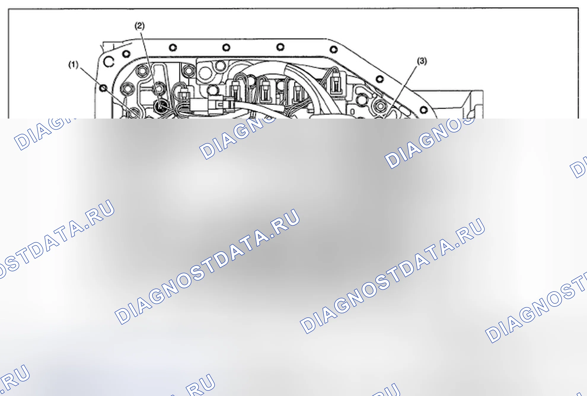 Рис. 42: РЕЛЕ ДАВЛЕНИЯ МАСЛА. Subaru Tribeca WX рестайлинг