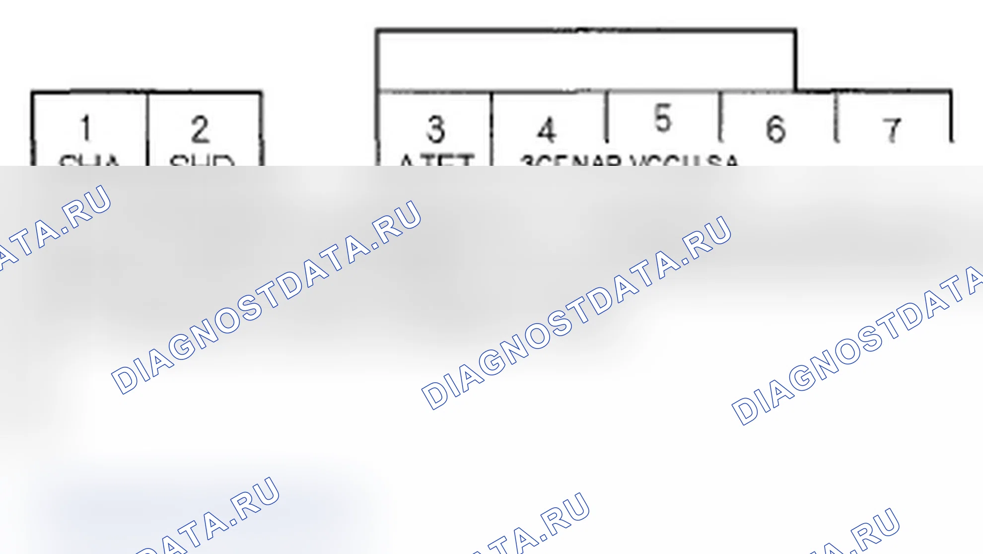Рис. 19: Входы и выходы ИКМ разъема C (22P). Acura RL II