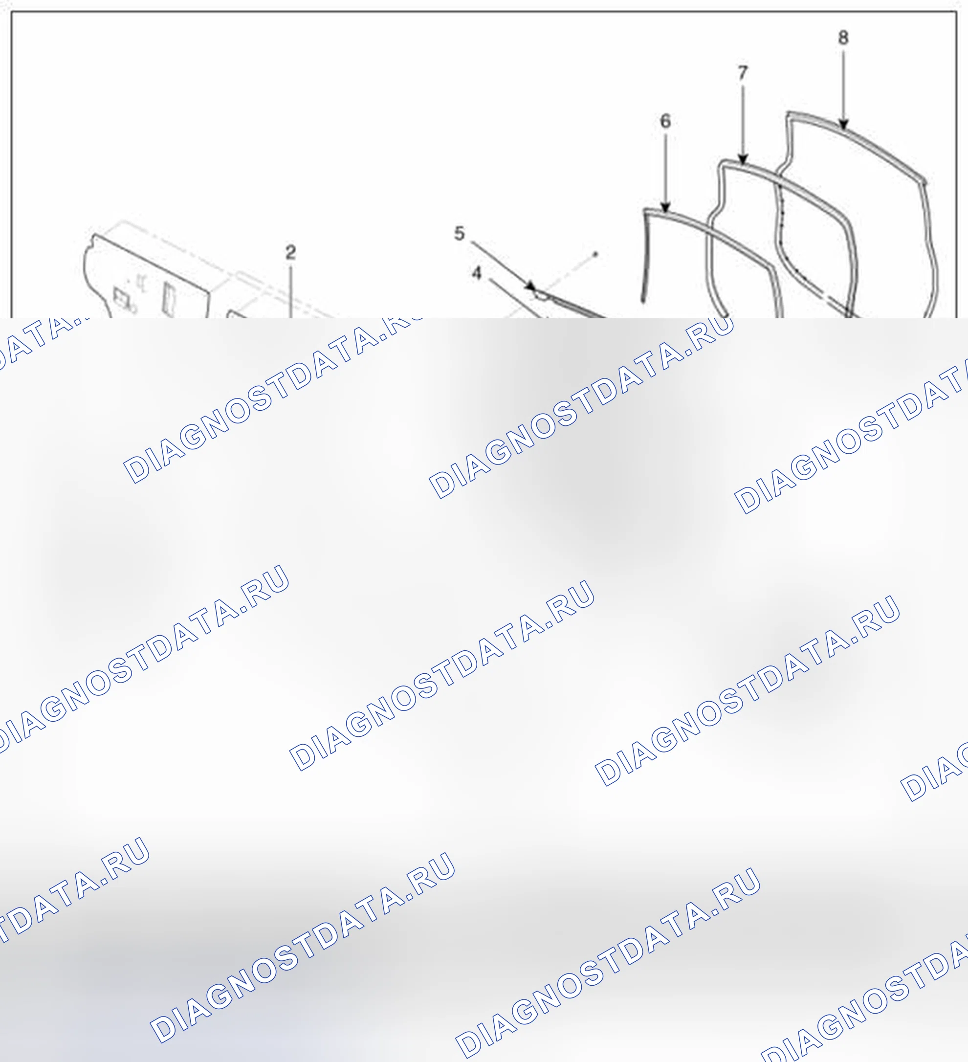 Рис. 45: Компоненты. BMW 6 серия F06/F13/F12