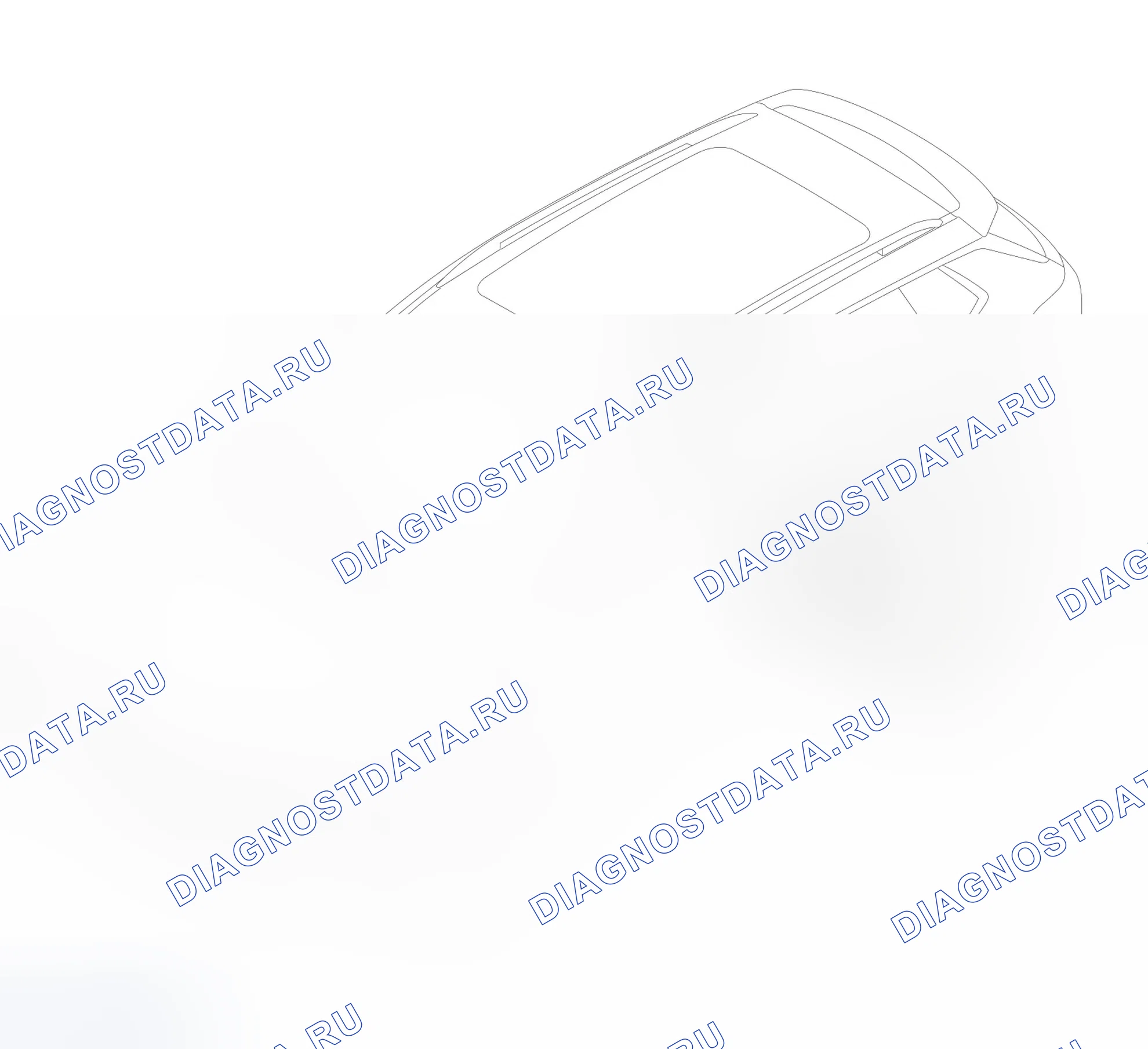 Расположение проводки: Жгут дверных проводов (схема жгута). Haval H6 Coupe I рестайлинг