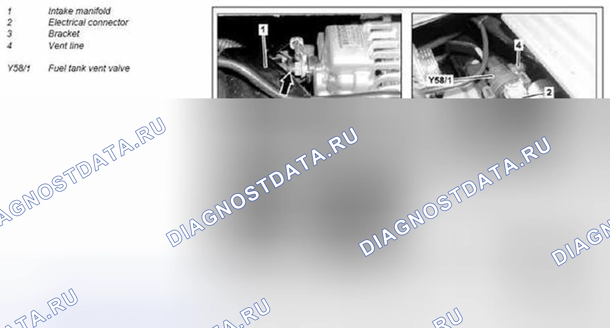 Рис. 60: Демонтировать, установить штуцер прокачки топлива из топливного бака - AR47.30-P-1000MCU. Kia Soul I