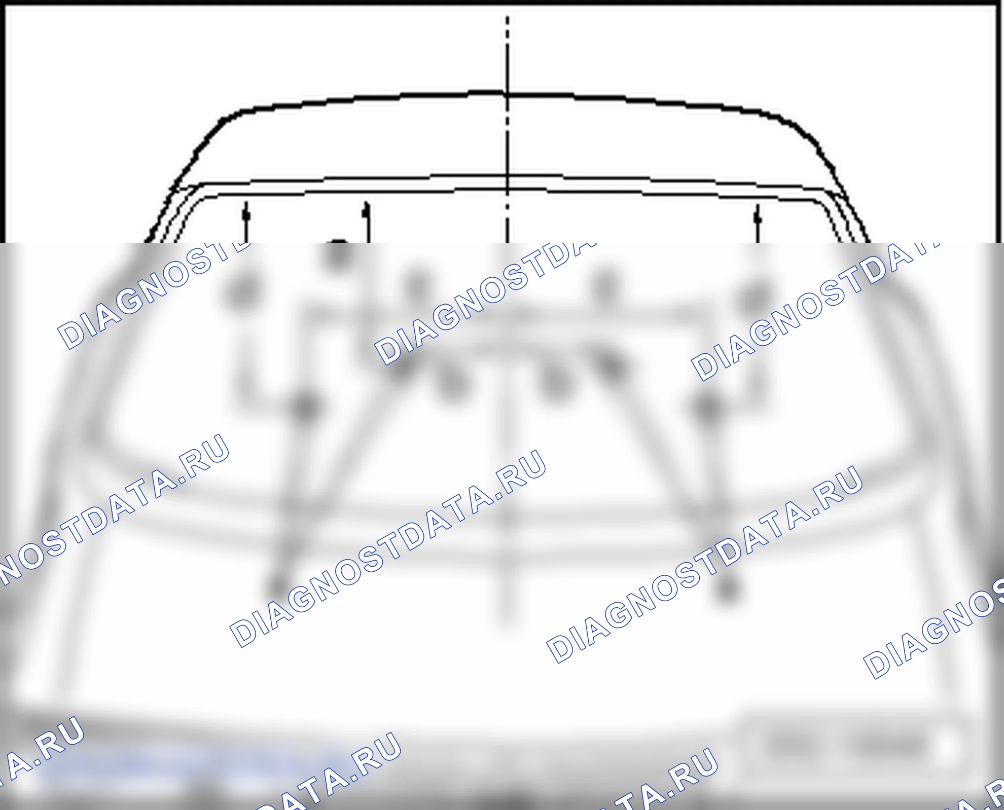 Система омывателя ветрового стекла. SEAT Alhambra I