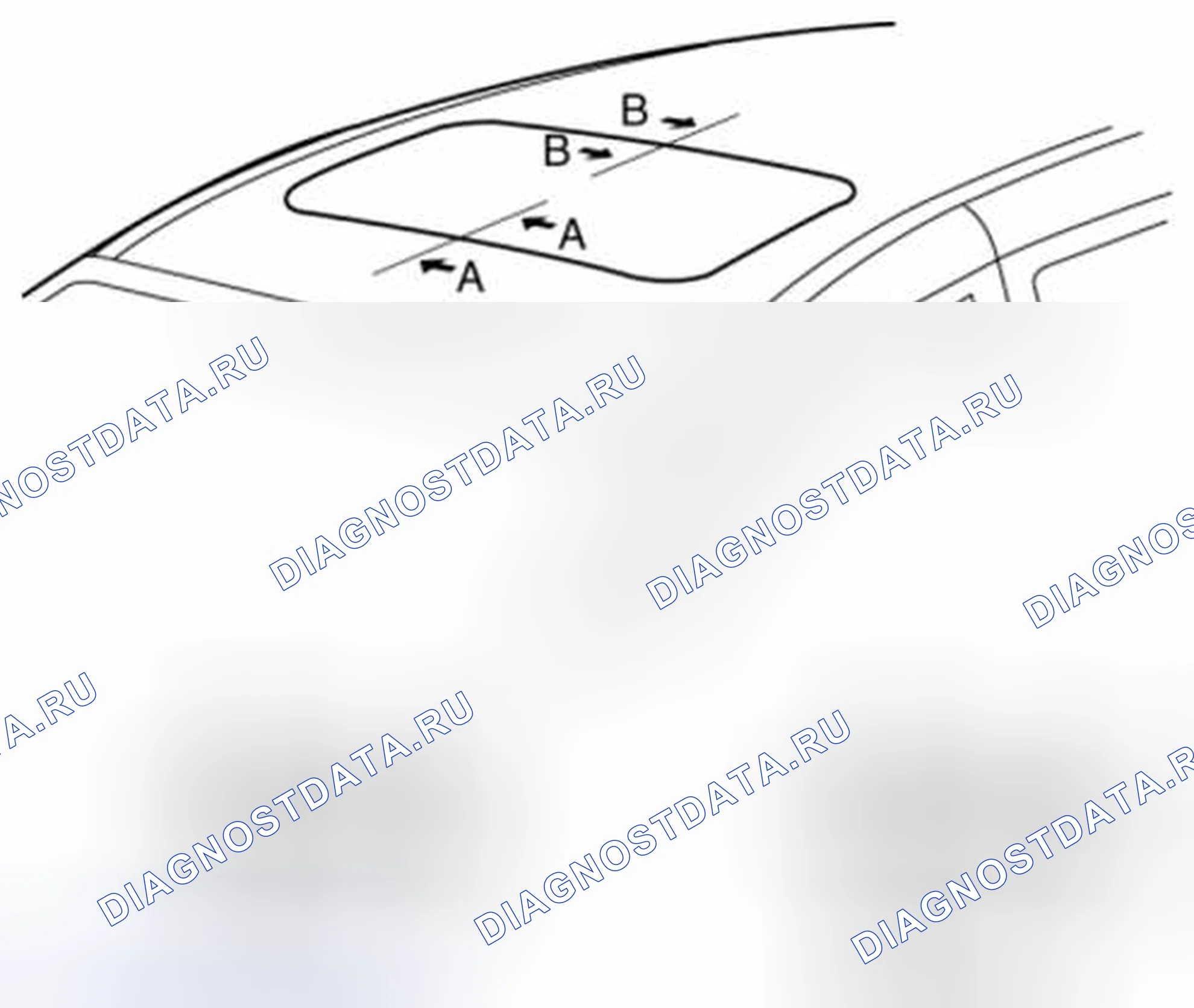 Рис. 5: РЕГУЛИРОВКА СТЕКЛЯННОЙ ПАНЕЛИ. Mazda 3 BL рестайлинг