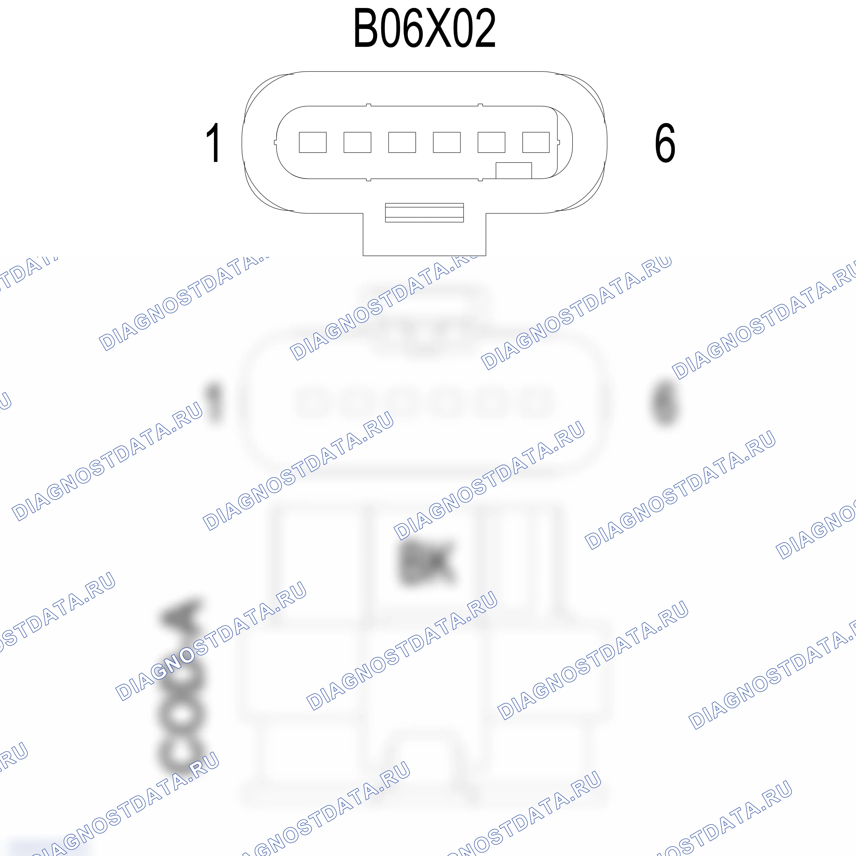 Распиновка разъёма 4F0 973 706 — внешний вид и расположение контактов. Porsche 718 Cayman 982
