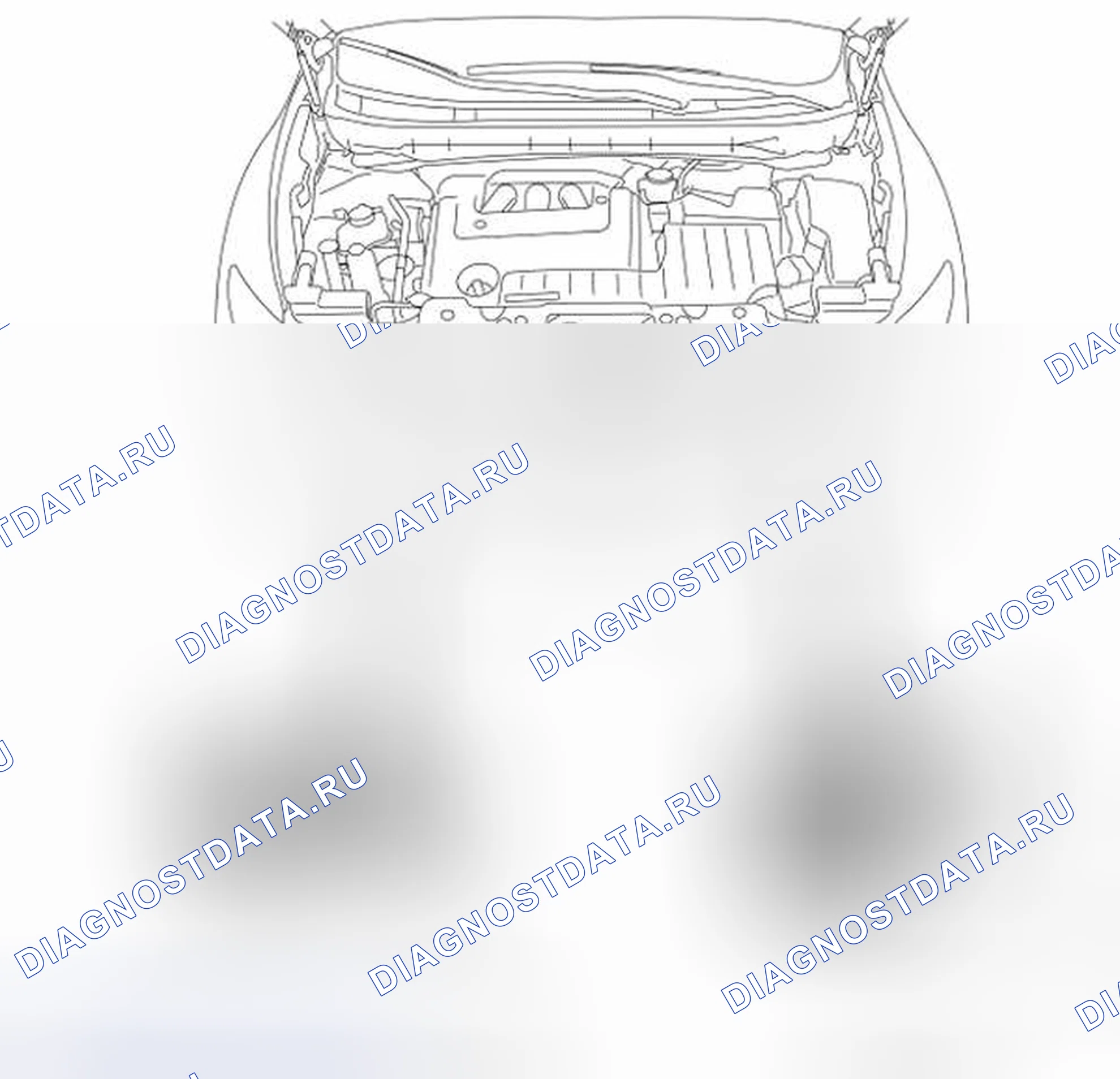 Рис. 28: Расположение компонентов. Honda Inspire I