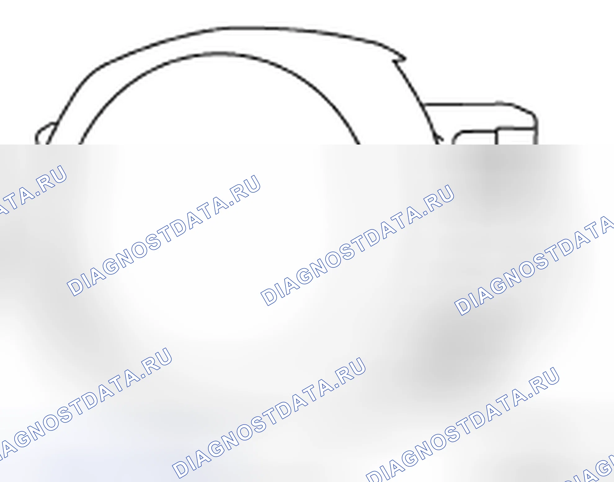 Рис. 33: Идентификация модуля подушки безопасности водителя. Nissan Altima L32