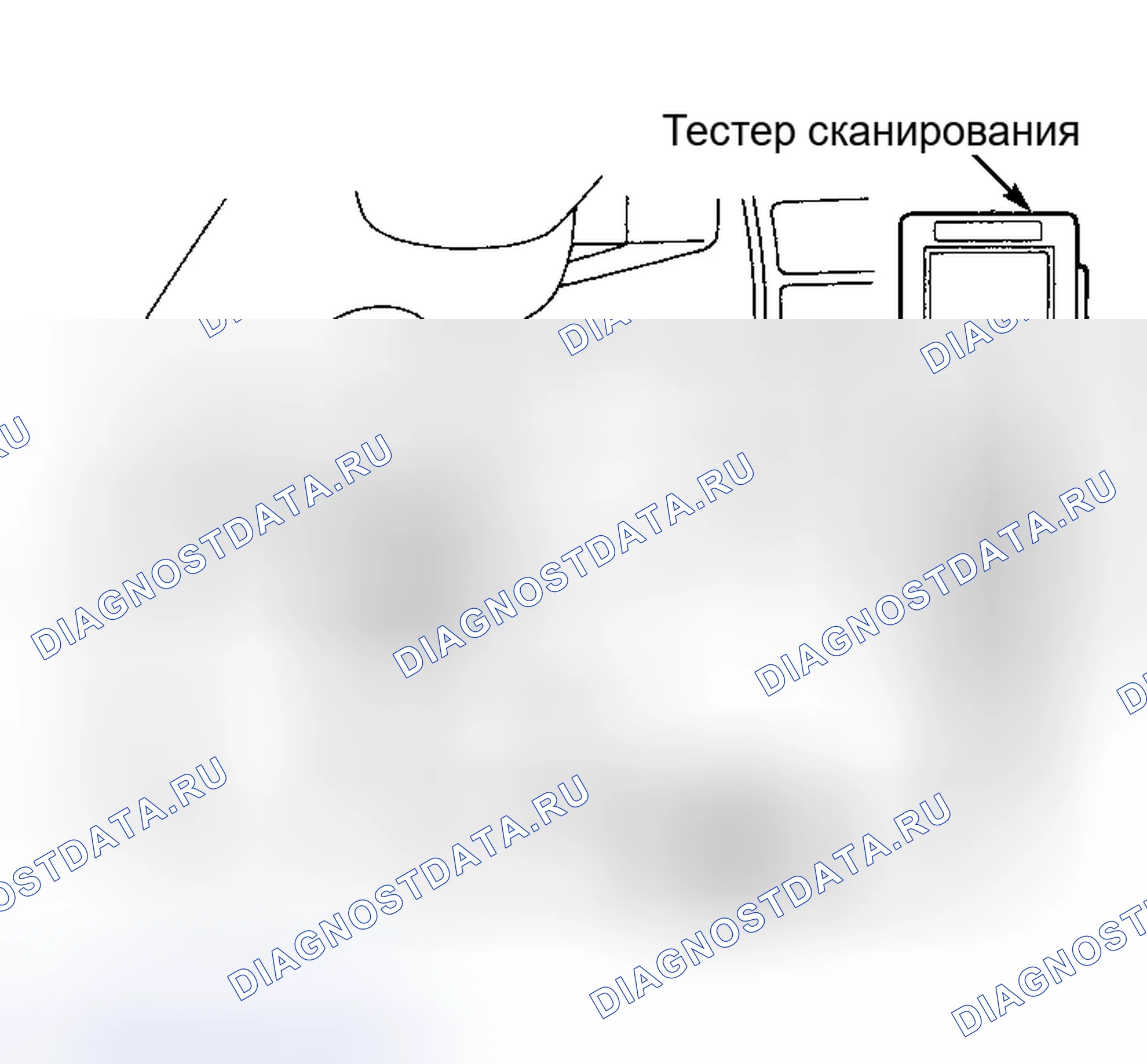 Рис. 91: РАЗЪЕМ КАНАЛА ПЕРЕДАЧИ ДАННЫХ. Toyota T100 I