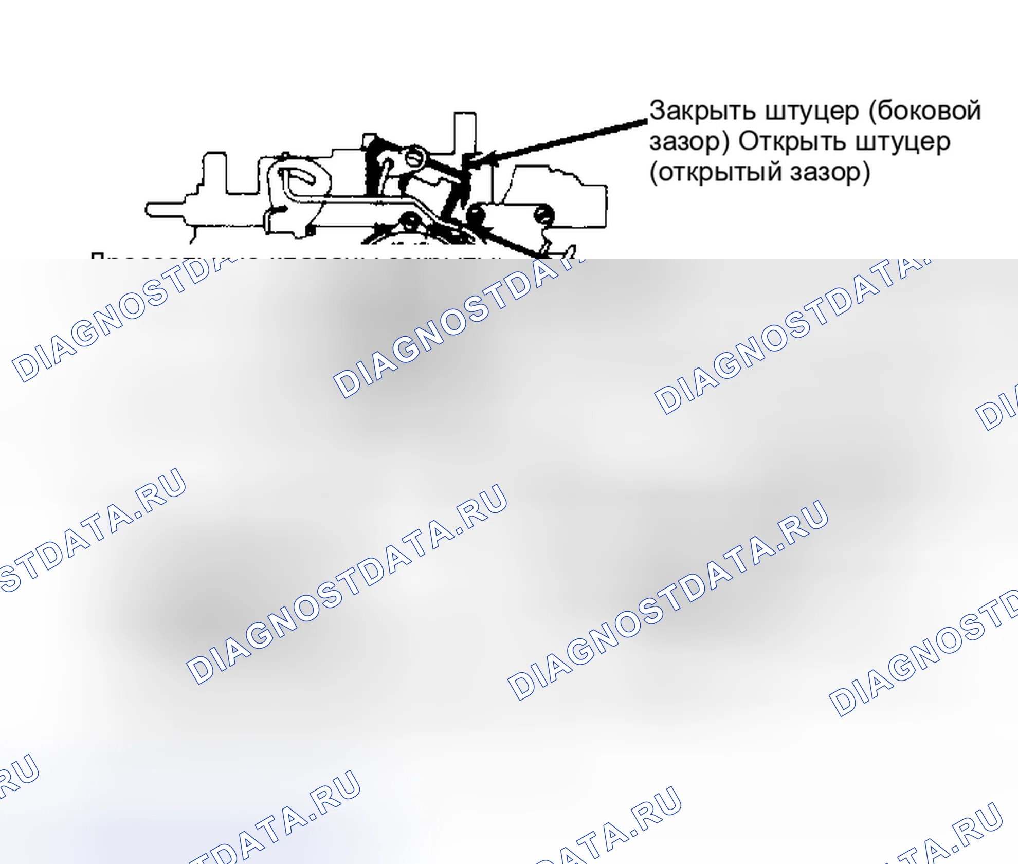 Рис. 18: Регулировка блокировки вторичного дроссельного клапана. Chevrolet Suburban VIII