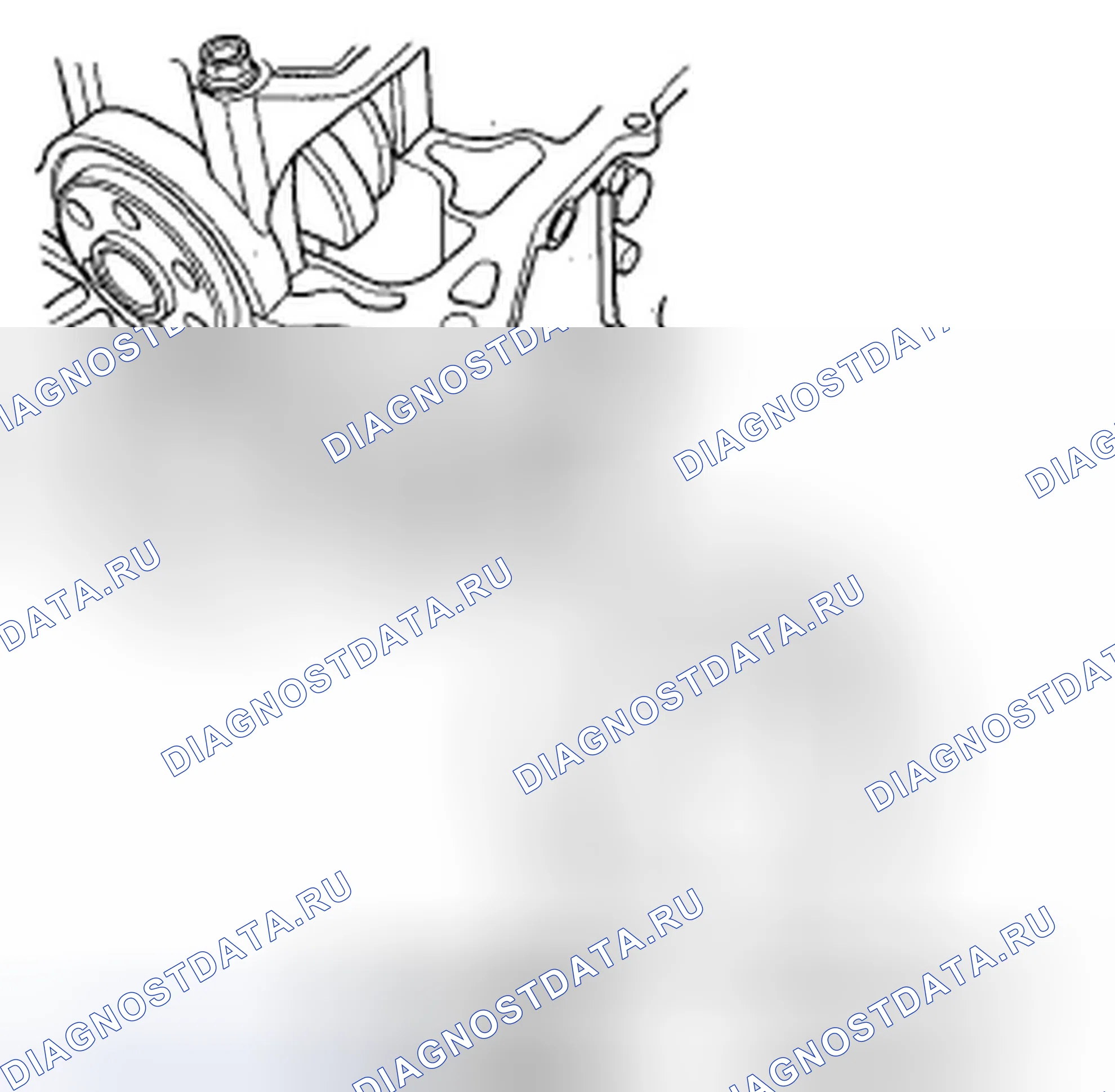 Рис. 699: Выбор основного подшипника. Honda Civic VIII