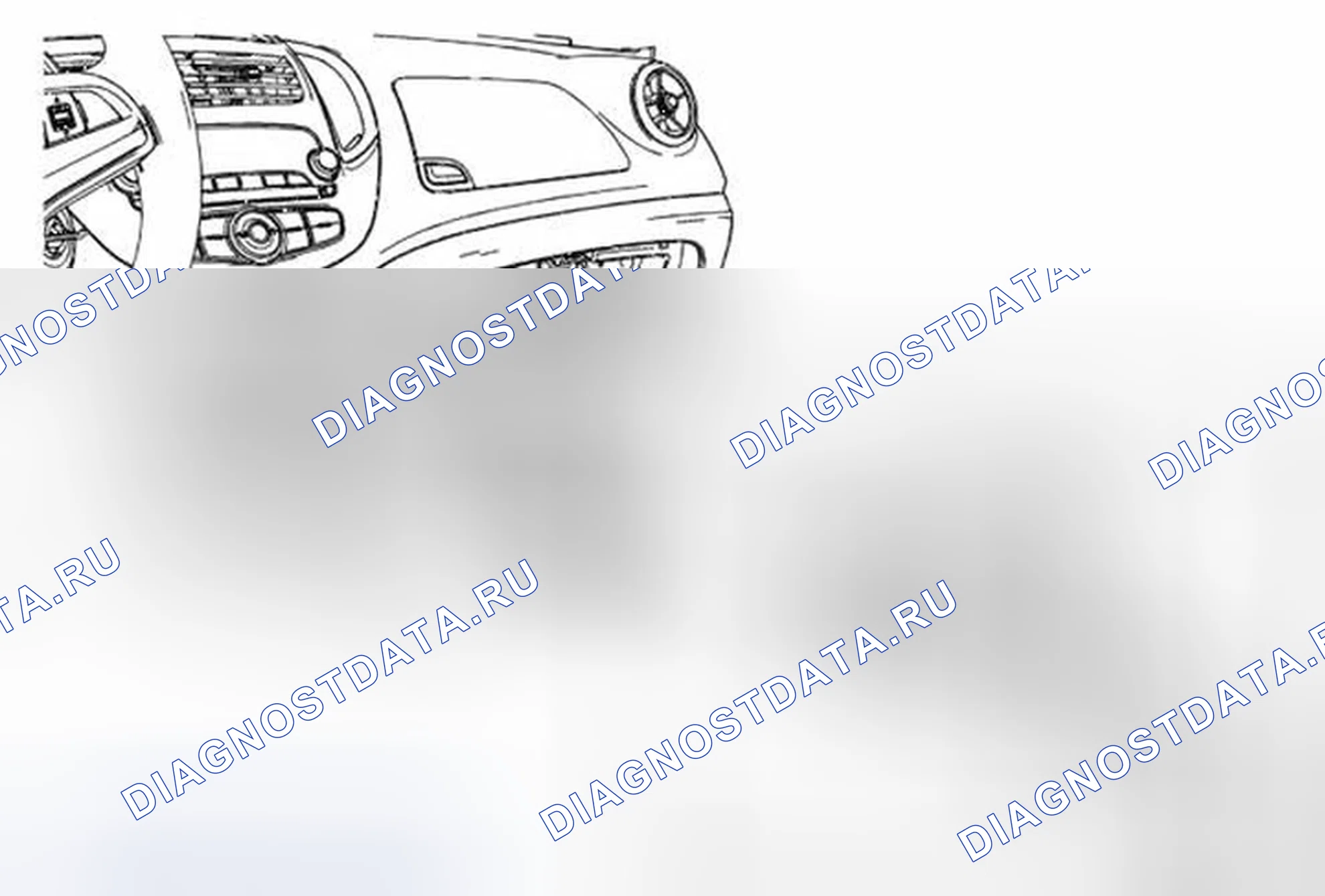 Рис. 25: Замена батареи модуля интерфейса связи (Trax). Buick Encore I