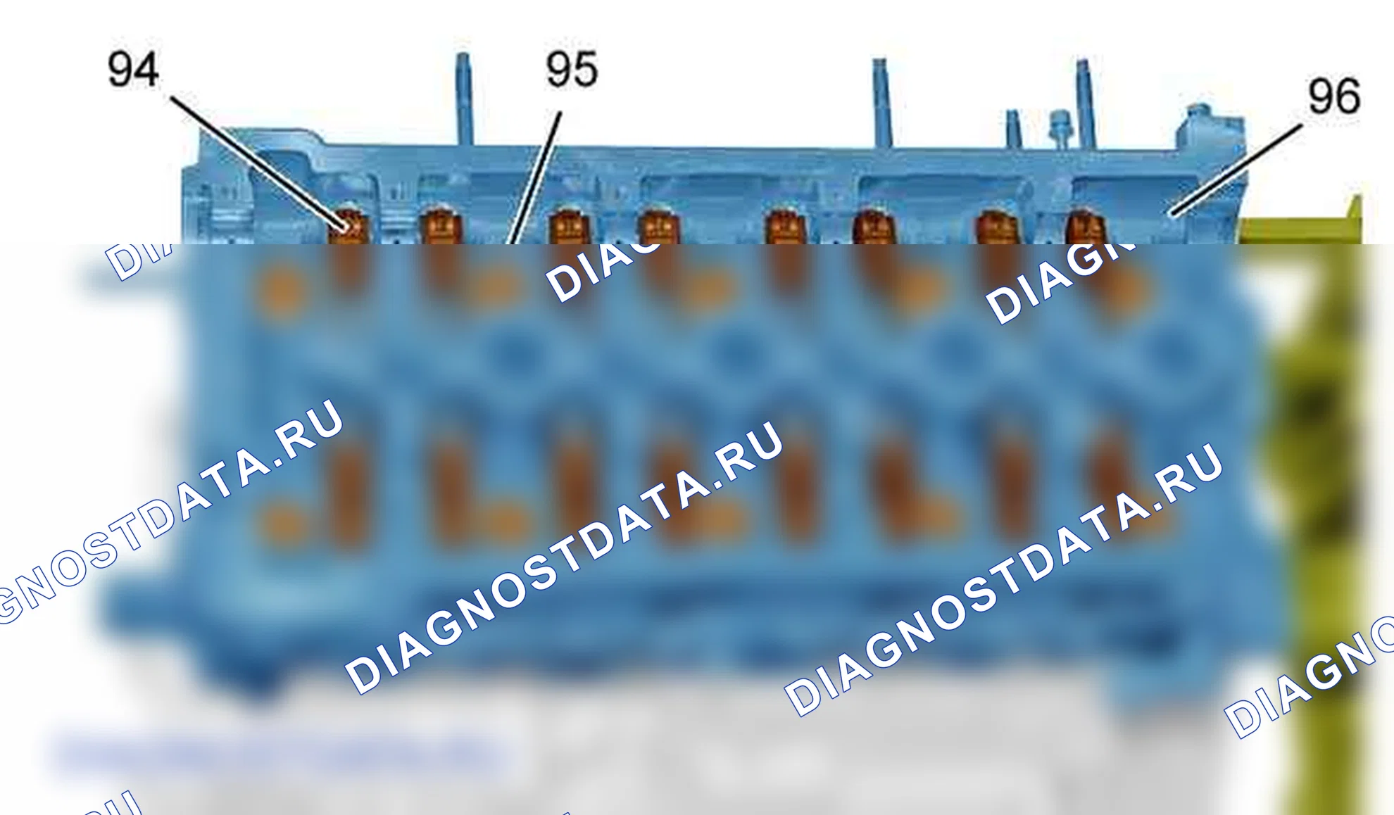 Демонтаж: двигателя — b1cm04td. Peugeot 607 I рестайлинг