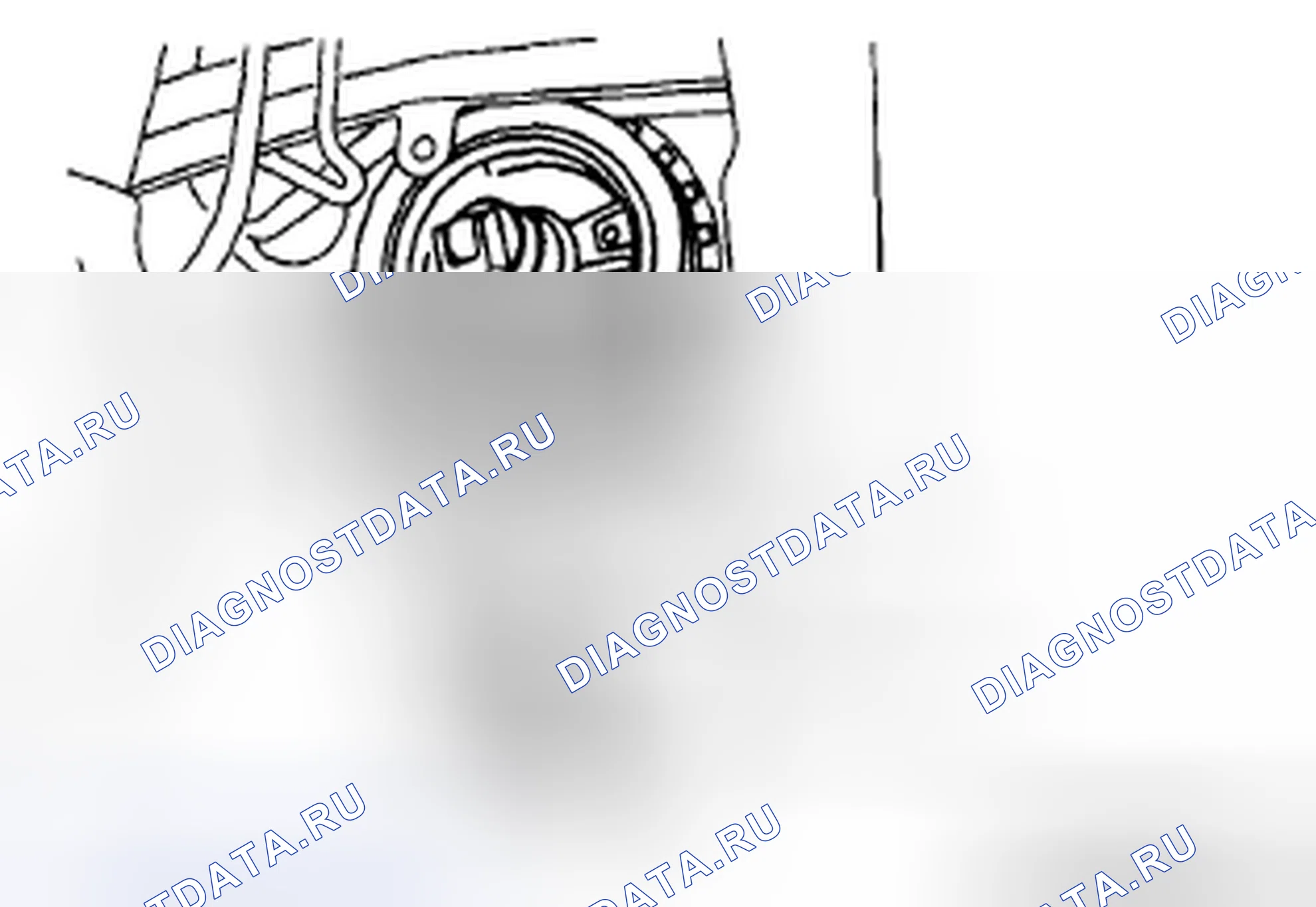 Рис. 477: Примечание по установке и снятию гаек гидротрансформатора. Mazda CX-7 I рестайлинг