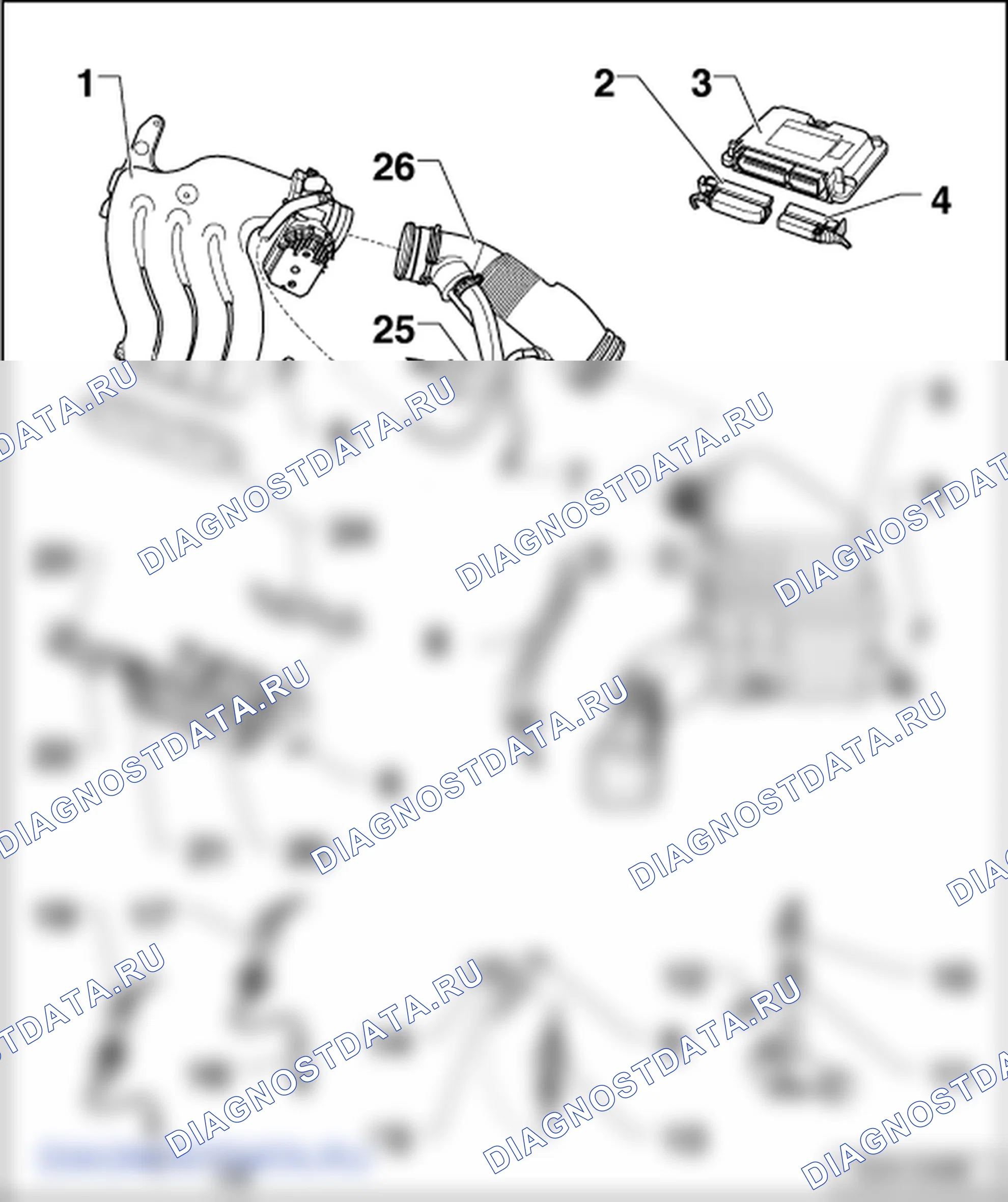 Система впрыска (2,0/85 кВт MPI). Skoda Fabia I