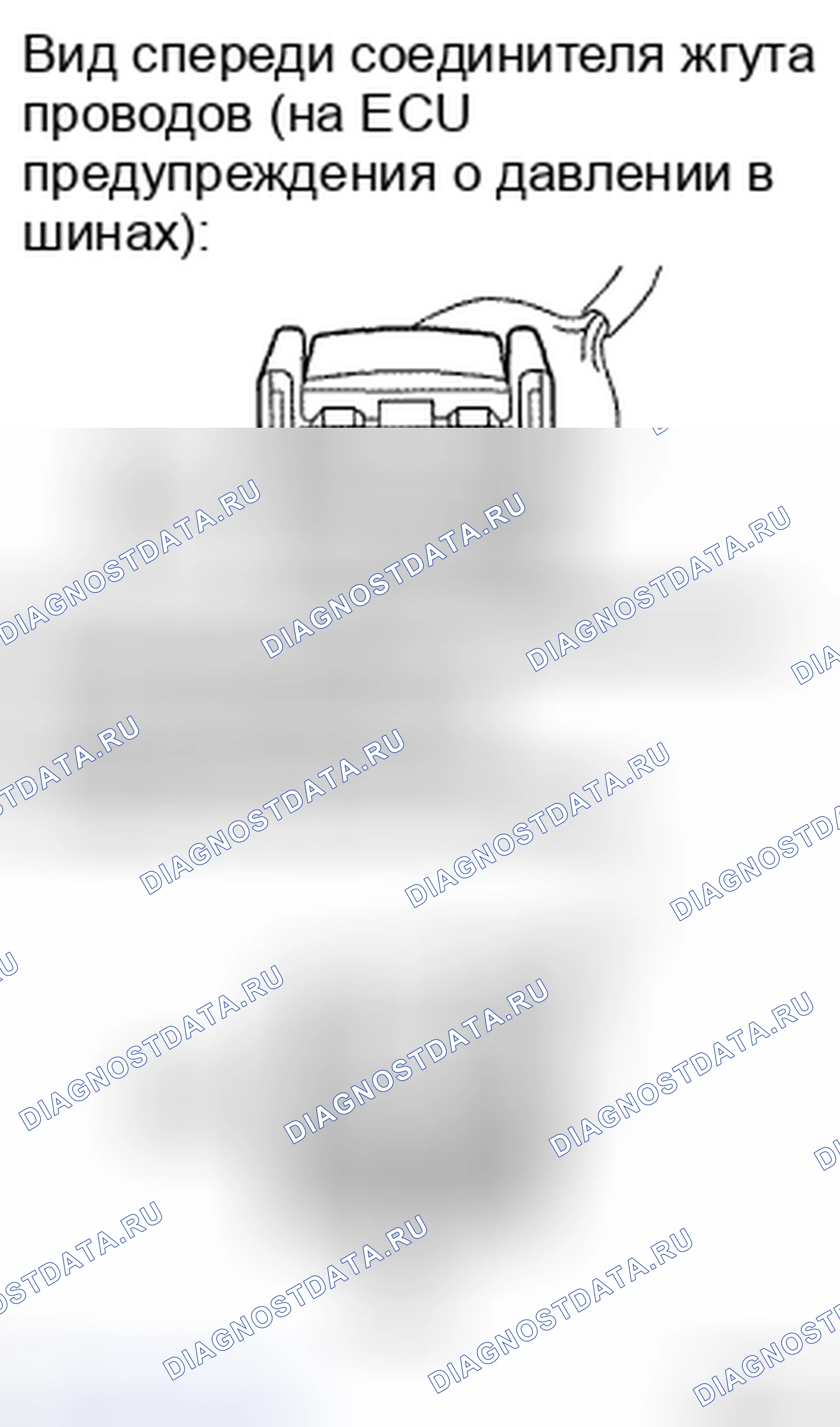 Рис. 27: ПРОЦЕДУРА КОНТРОЛЯ. Toyota Avalon XX30 рестайлинг