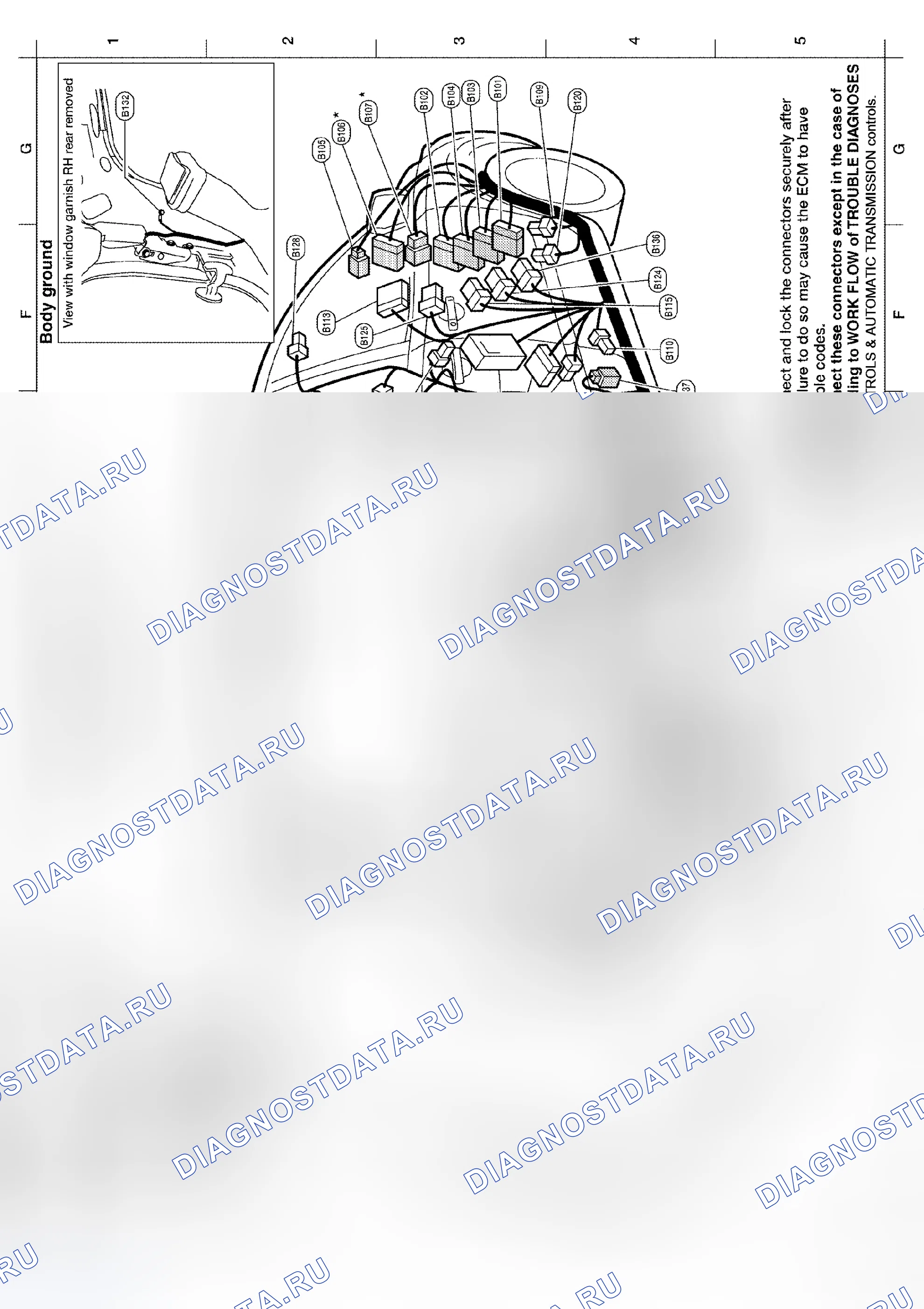 Рис. 59: ЖГУТ КУЗОВА № 2. Honda S660 I