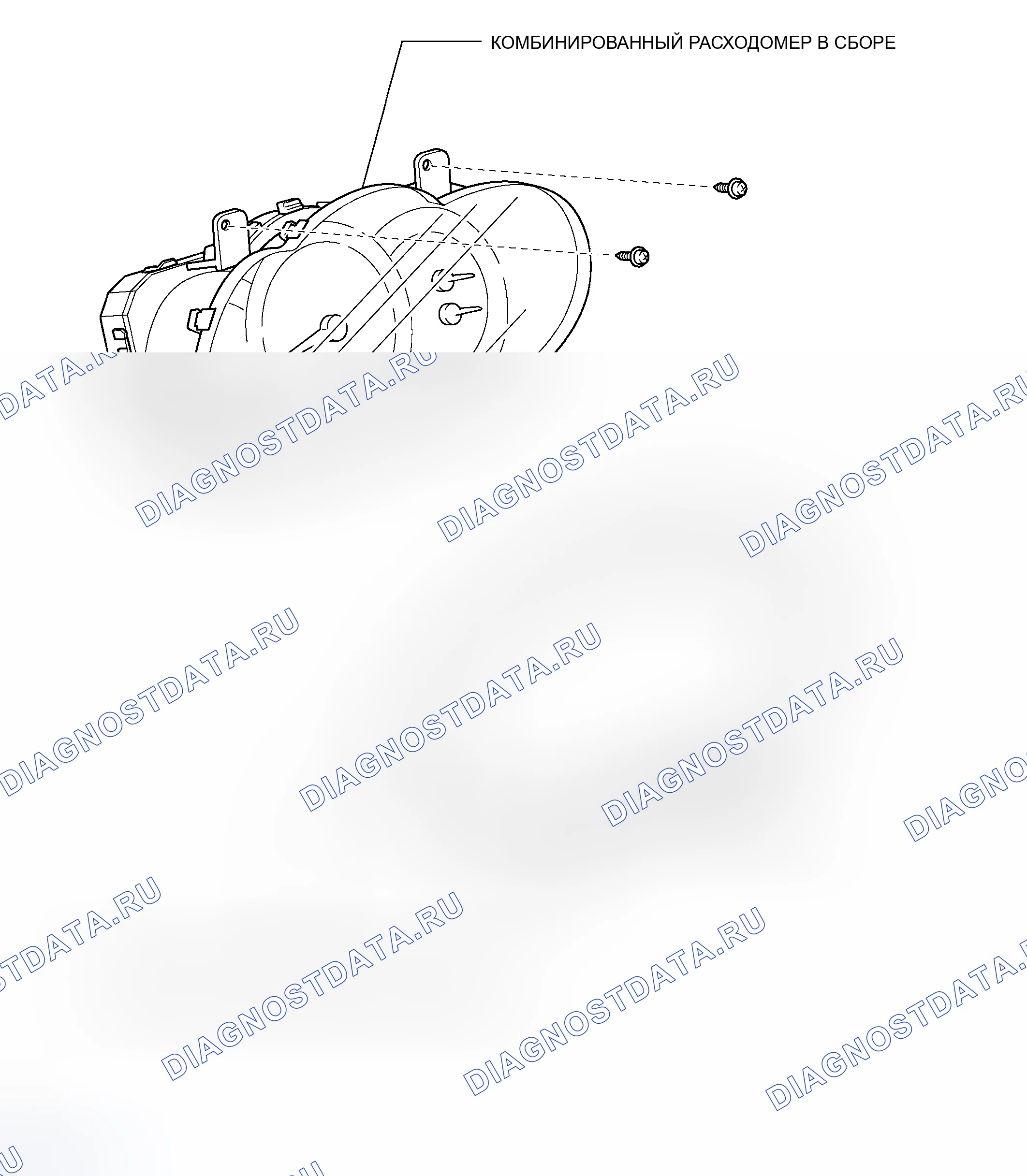 Рис. 22: КОМПОНЕНТЫ. Toyota RAV4 III