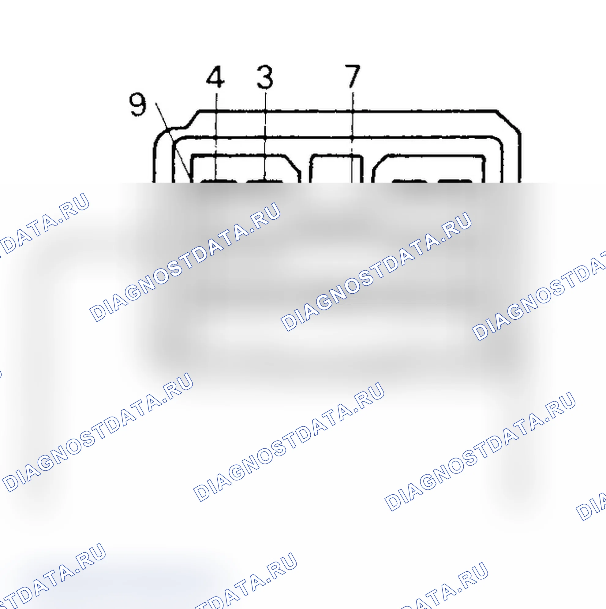 Рис. 18: ВЫКЛЮЧАТЕЛЬ УПРАВЛЕНИЯ ДВЕРНЫМ ЗАМКОМ. Toyota Camry V10
