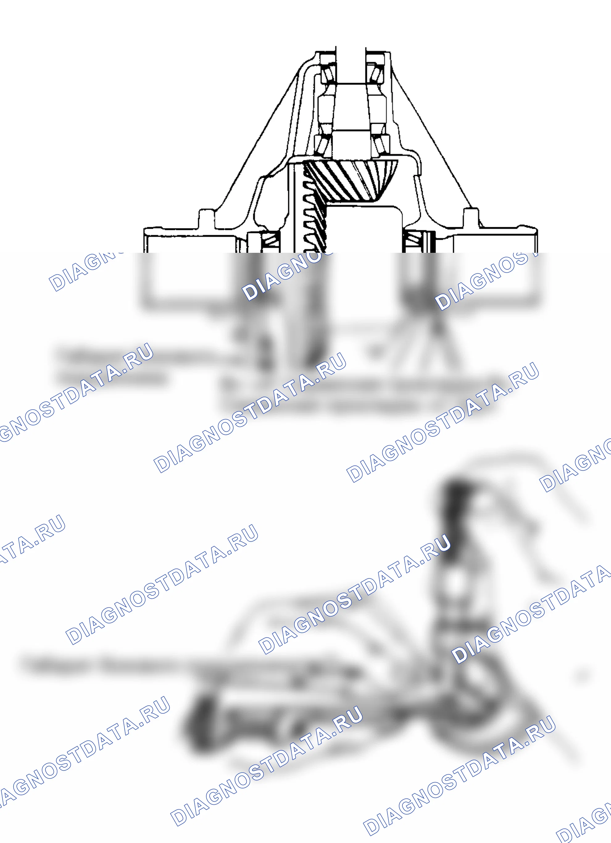 Рис. 28: Кольцевые зубчатые колеса 7 1/2", 7 5/8" и 8 1/2". GMC Suburban K2500 