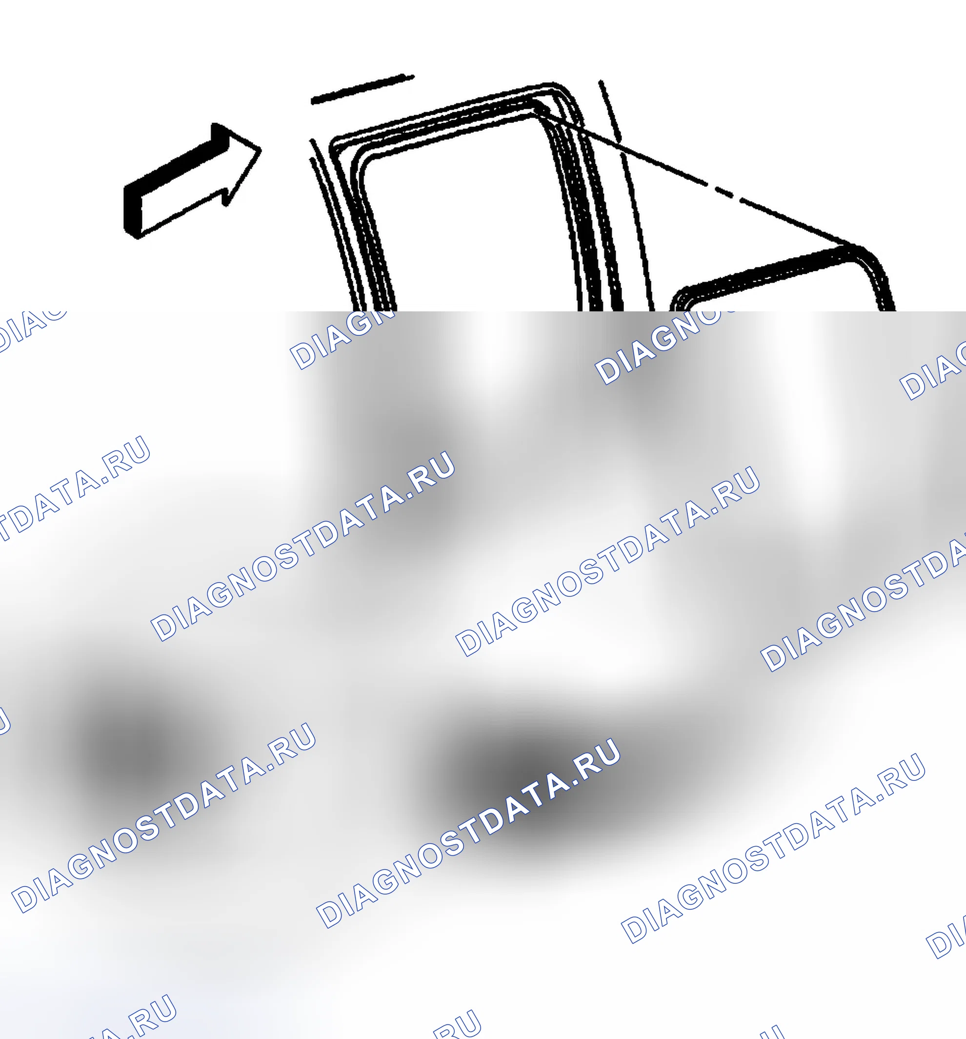 Рис. 206: Порядок демонтажа. Chevrolet Chevy Express H2500 