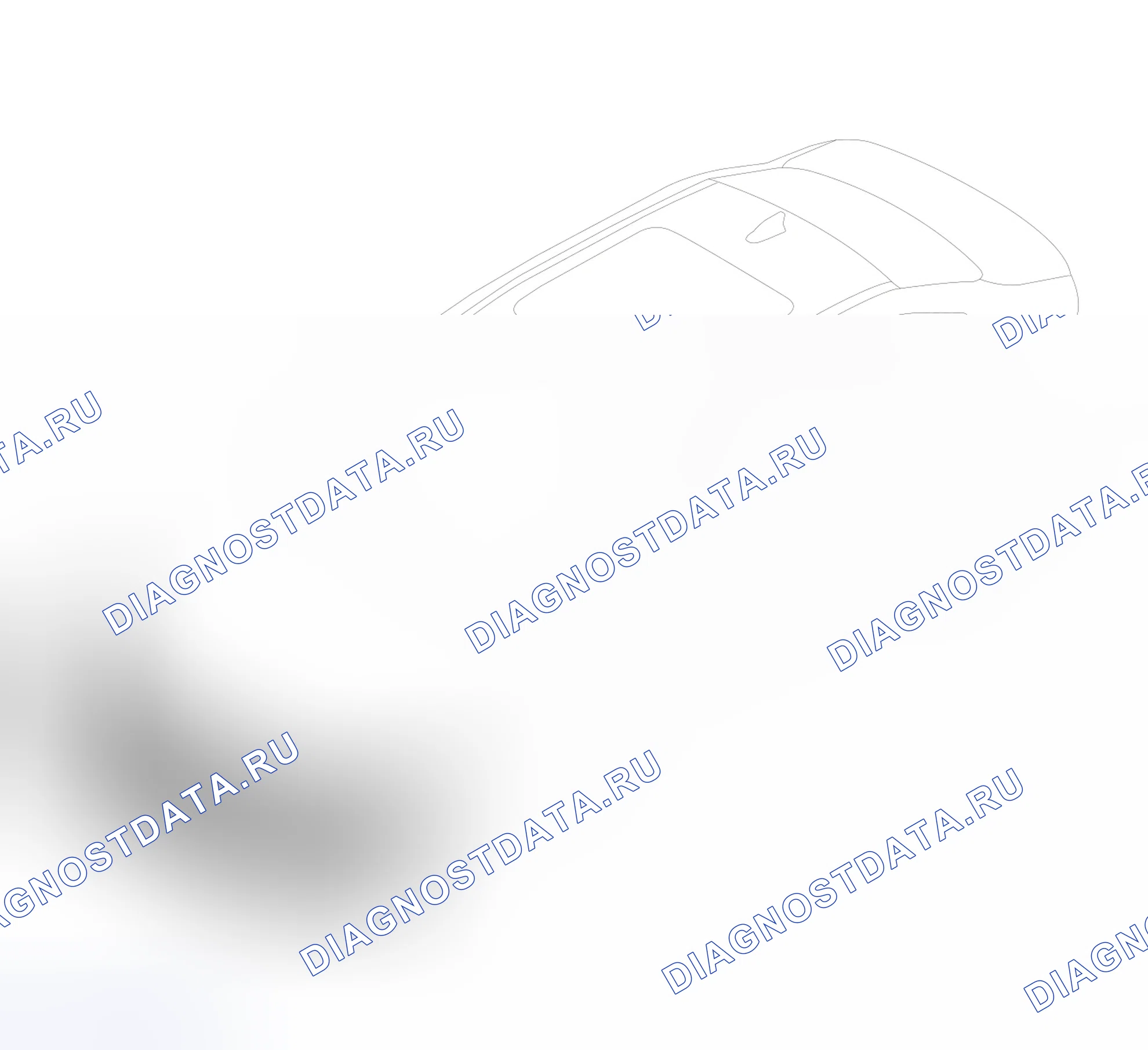 Схема расположения переднего бампера — Wey Vv7-Gt-Limited. Wey VV7 GT Limited I