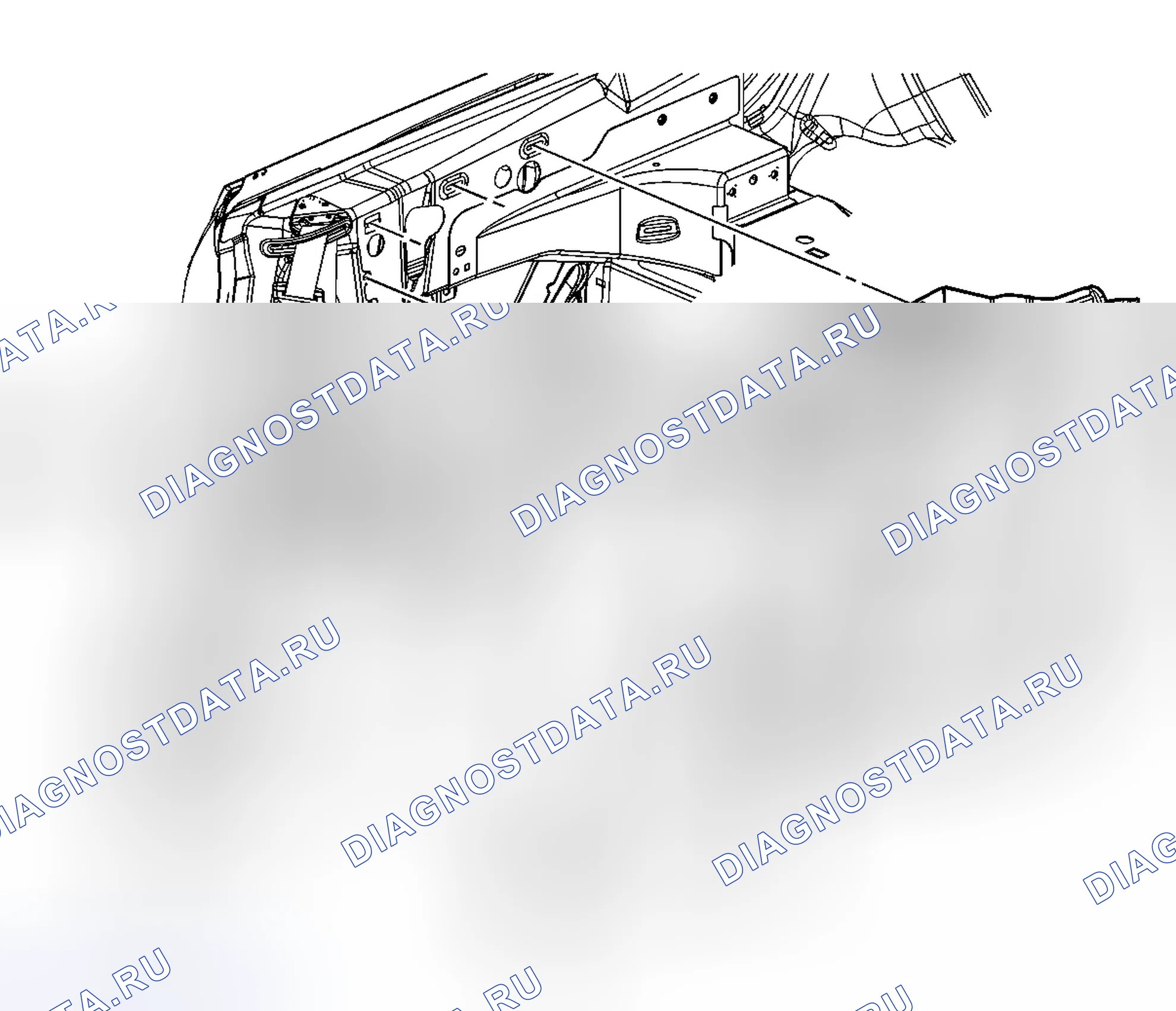 Рис. 12: Замена панели отделки - нижняя стойка замка кузова (кабриолет). Pontiac G6 I