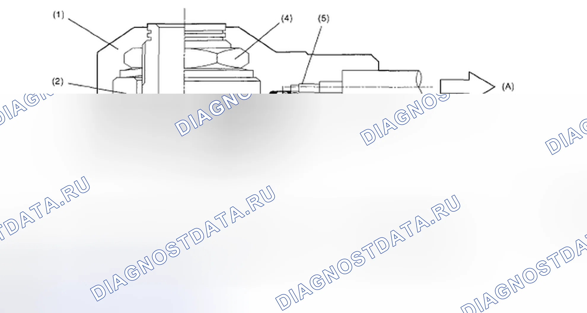 Рис. 267: Определение местоположения компонентов датчика детонации. Subaru Impreza GD/GC/GG рестайлинг 2