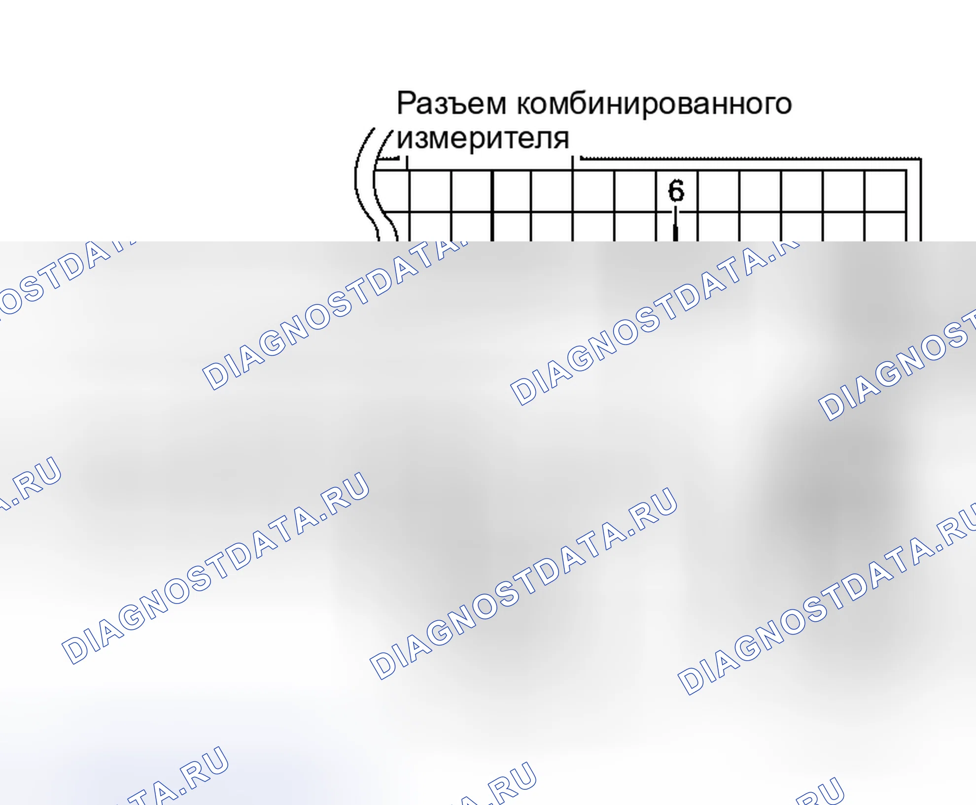 Рис. 41: Проверка сигнала скорости транспортного средства для блока управления дисплеем. Honda Jazz I