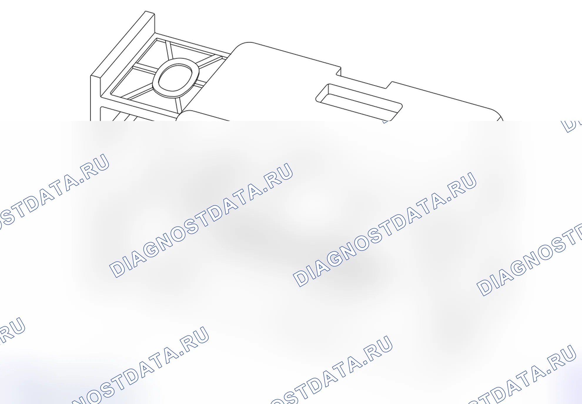 Распиновка разъёма A40C. Opel Signum I рестайлинг