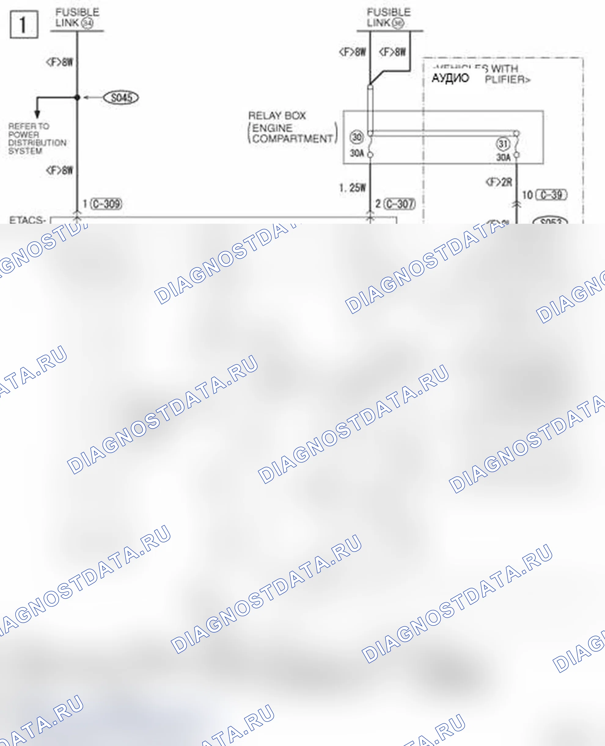 Рис. 329: МУЛЬТИКОММУНИКАЦИОННАЯ СИСТЕМА MITSUBISHI (MMCS) <NON-TURBO>. Mitsubishi Lancer Ralliart X