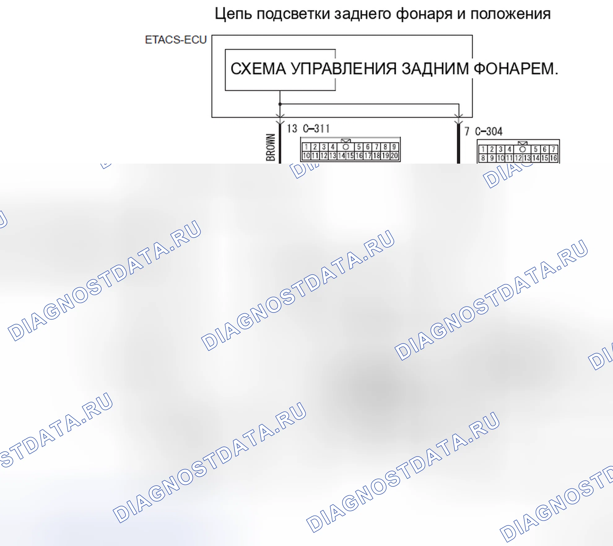 Рис. 4: ПРИНЦИПИАЛЬНАЯ СХЕМА < LANCER >. Mazda MX-5 NB