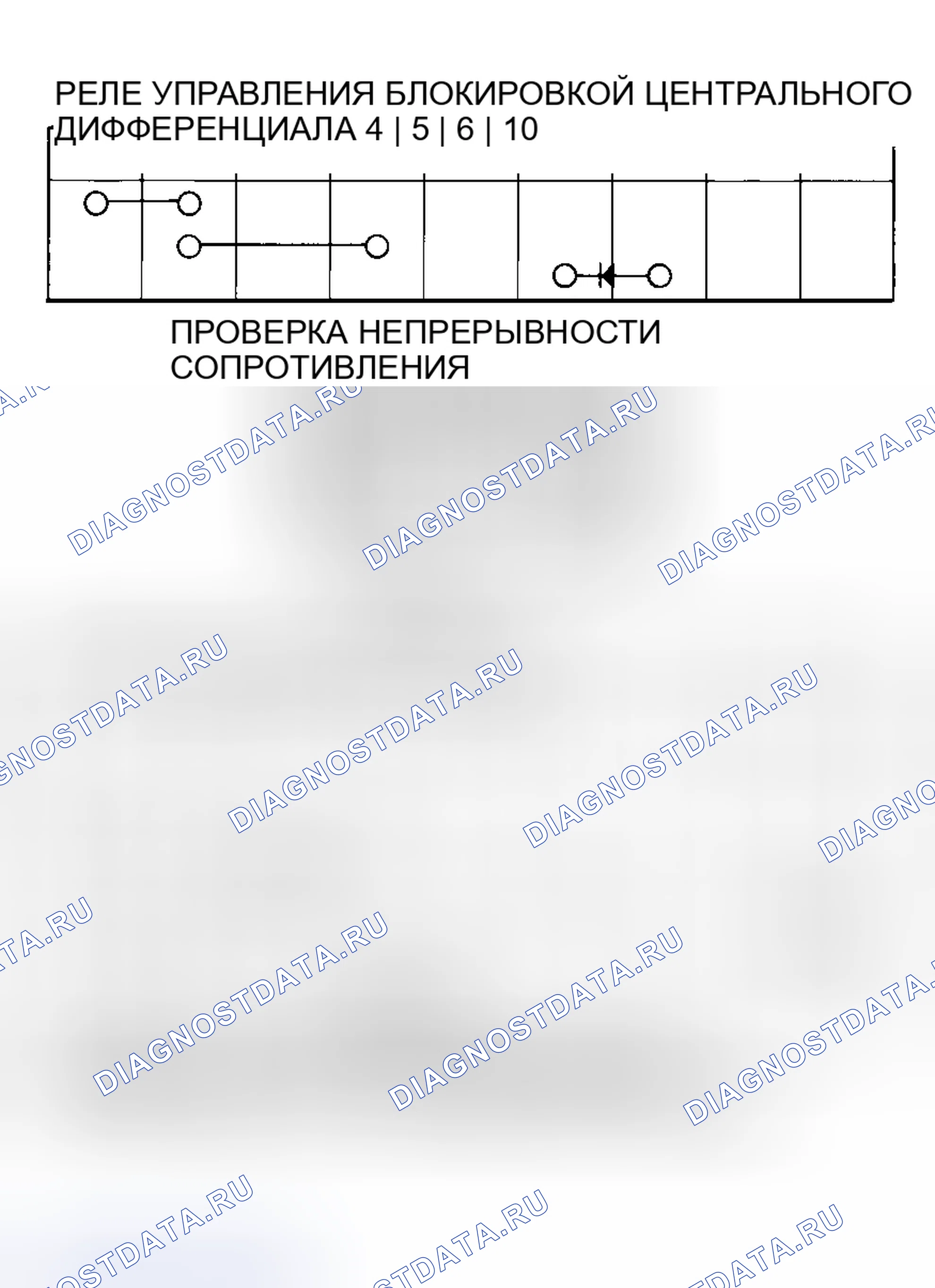 Рис. 8: РЕЛЕ УПРАВЛЕНИЯ БЛОКИРОВКОЙ ЦЕНТРАЛЬНОГО ДИФФЕРЕНЦИАЛА. Honda Accord XI