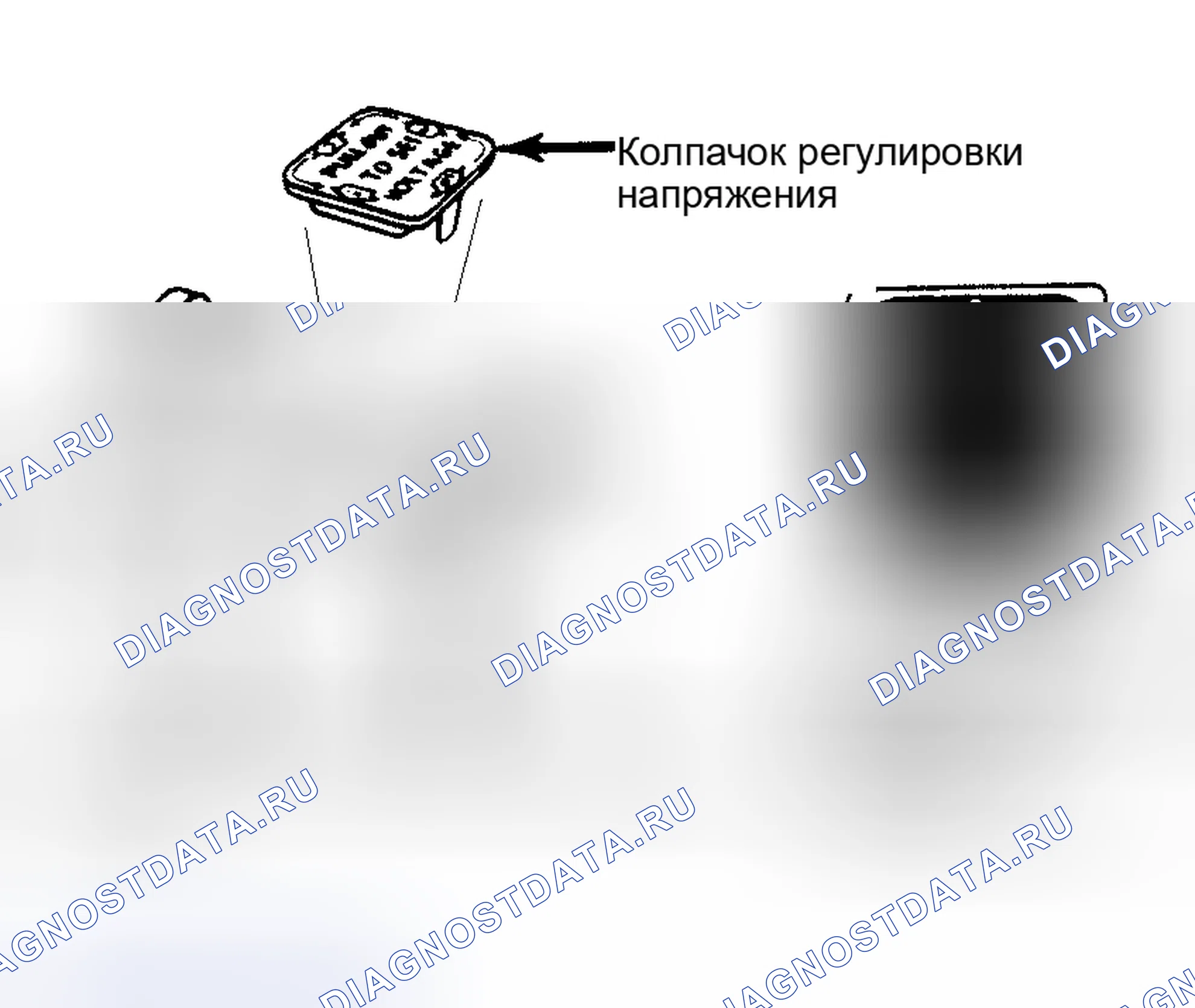 Рис. 10: Колпачок регулировки напряжения для 100-Amp генератора переменного тока большой мощности. AMC Eagle I
