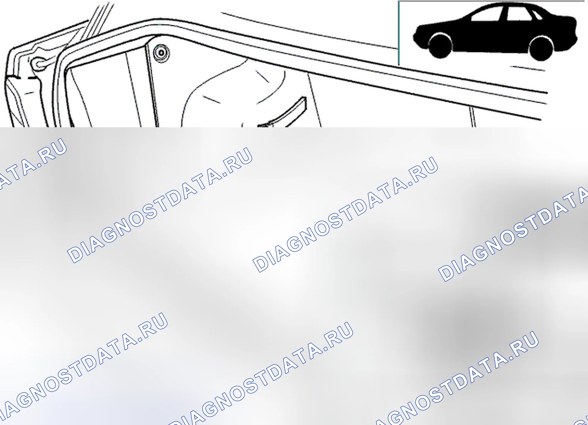 Рис. 10: Установка верхней секции заднего амортизатора. Volvo S40 I рестайлинг