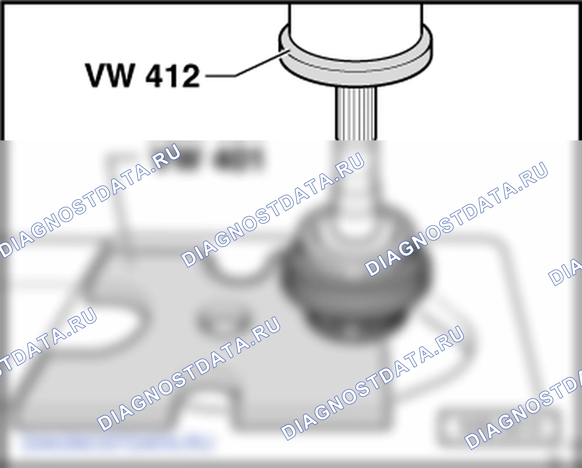 Разборка и сборка скользящей муфты и синхронизатора 3 и 4 передач. Volkswagen Caddy Iii
