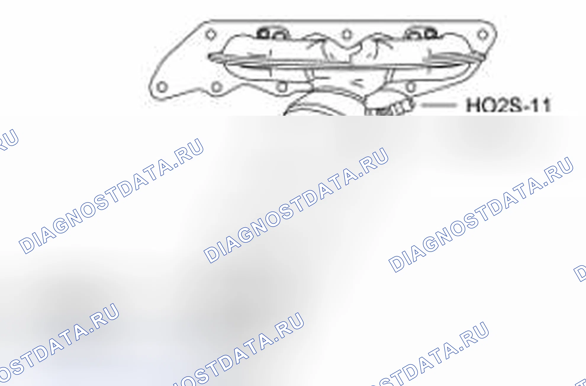 Рис. 73: Выхлопная система. Hyundai Lafesta I