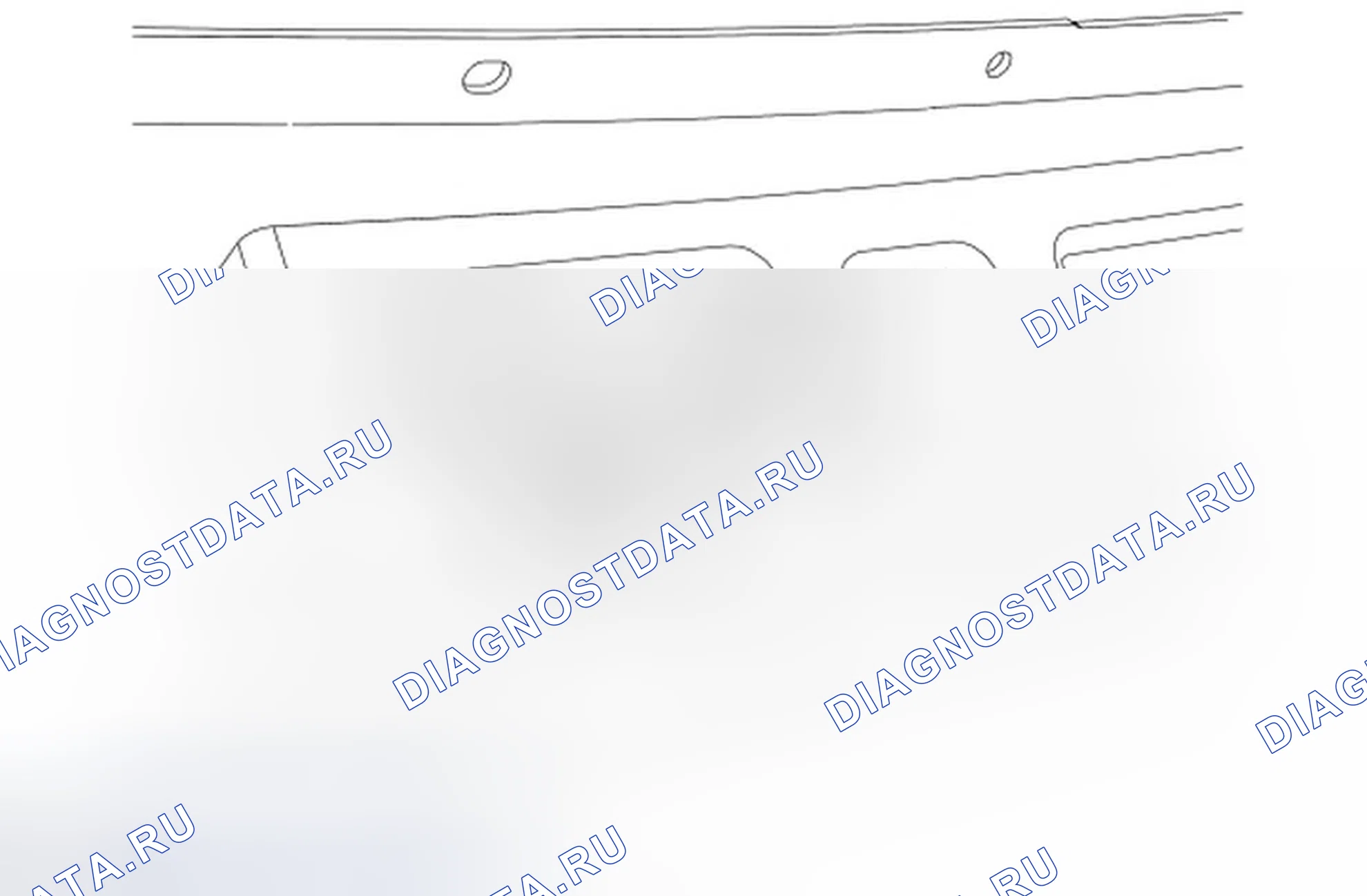 Рис. 10: Датчик помощи при парковке. Ford Edge I