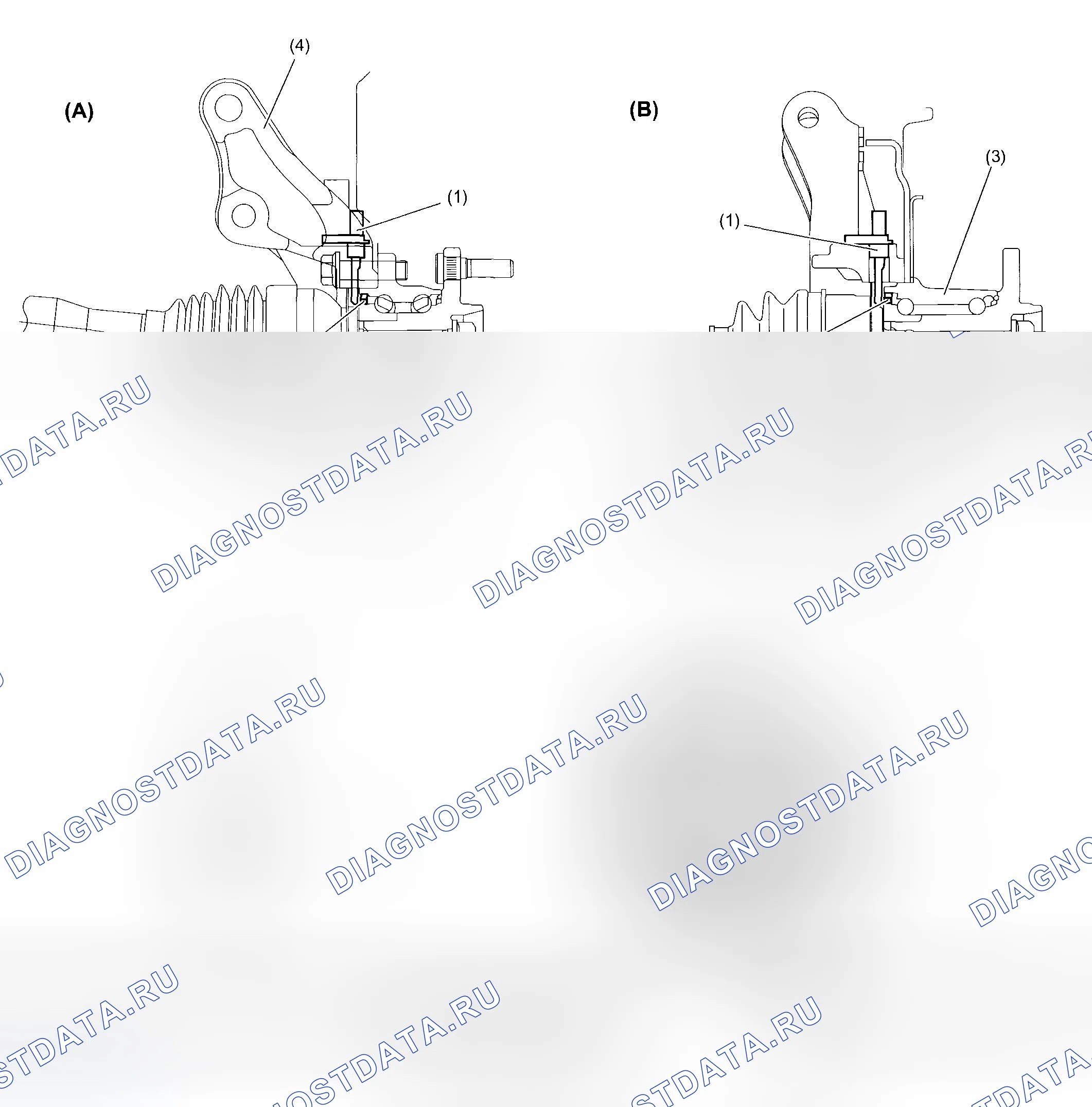 Рис. 4: ДАТЧИК СКОРОСТИ КОЛЕСА ABS. Subaru Impreza WRX GD/GG рестайлинг 2