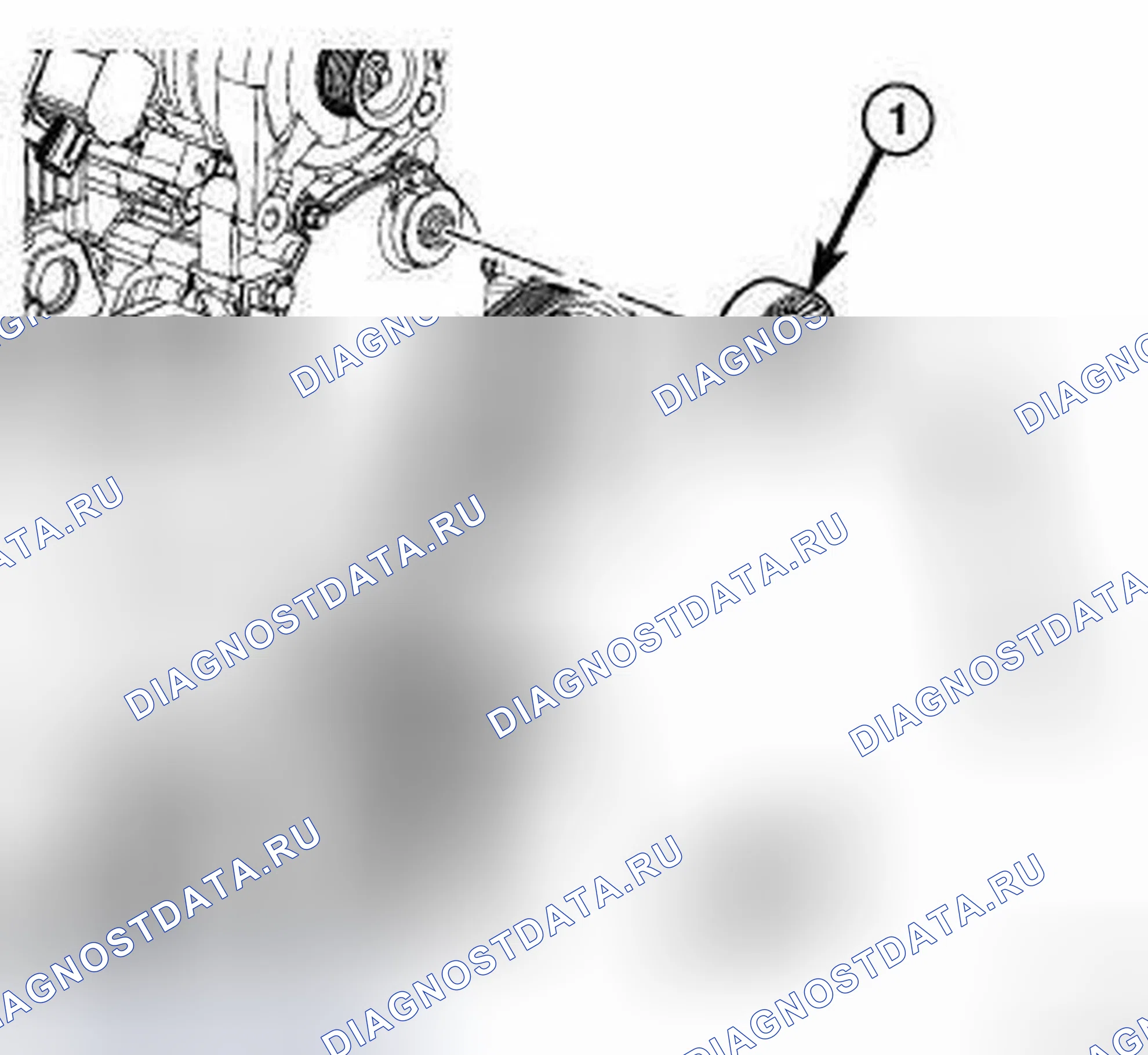 Рис. 59: ДВИГАТЕЛЬ 3,5 л. Dodge Journey I