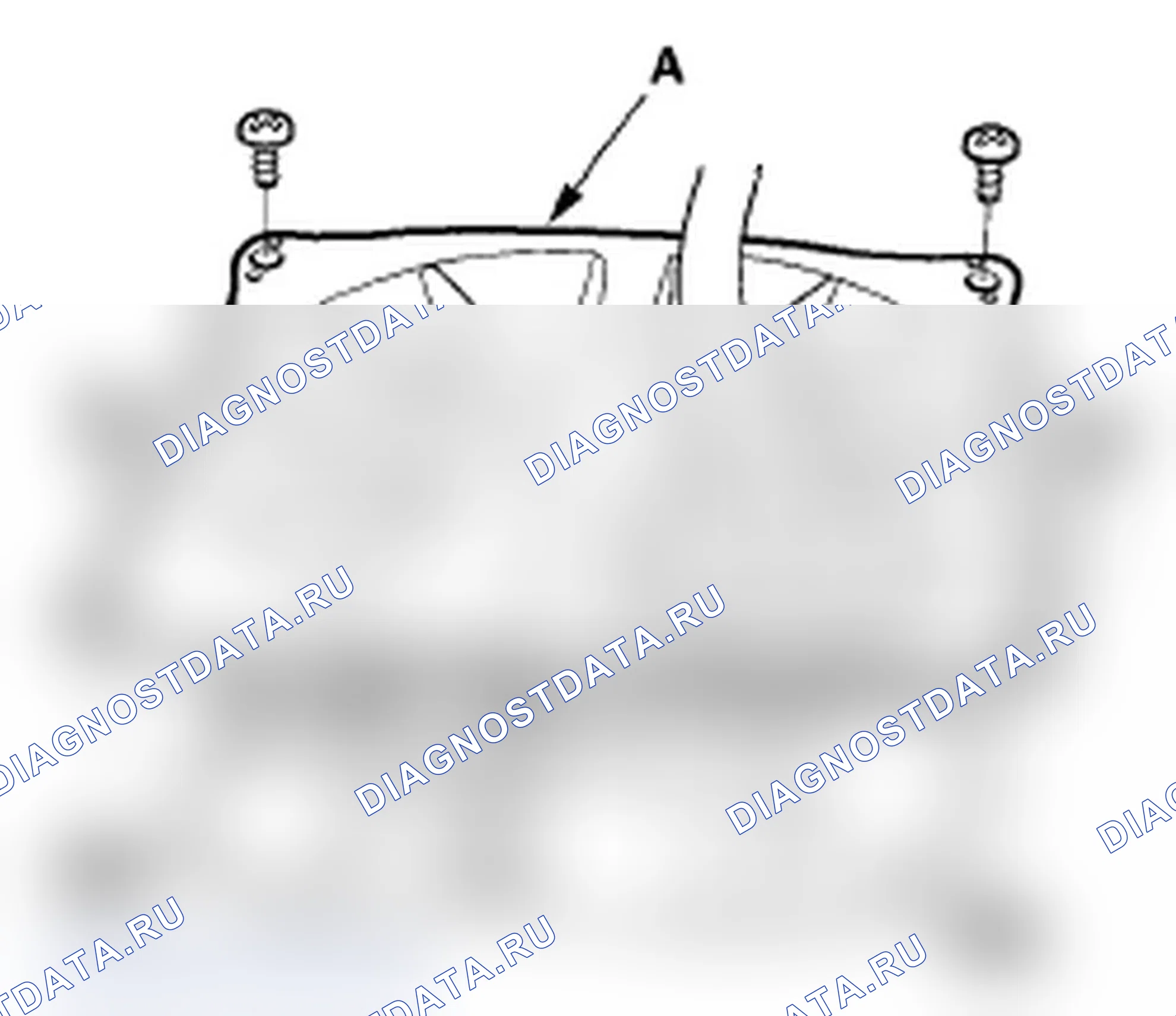 Рис. 121: Замена датчика FTP. Acura RL II