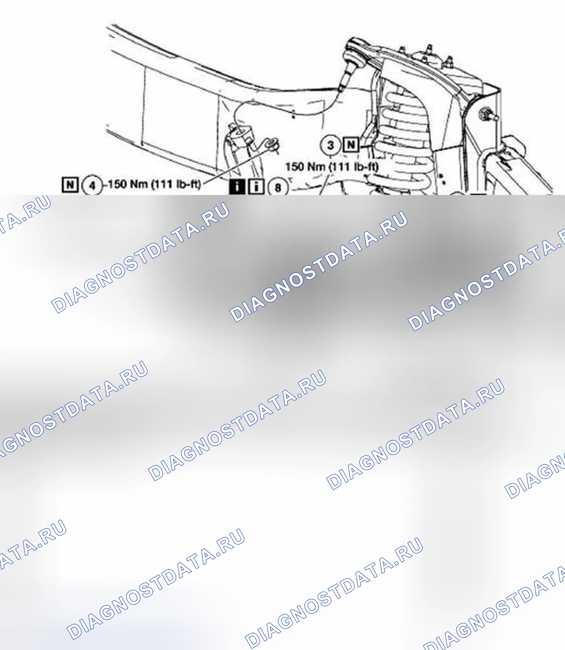 Рис. 874: Демонтаж и монтаж. Ford Pickup F150 